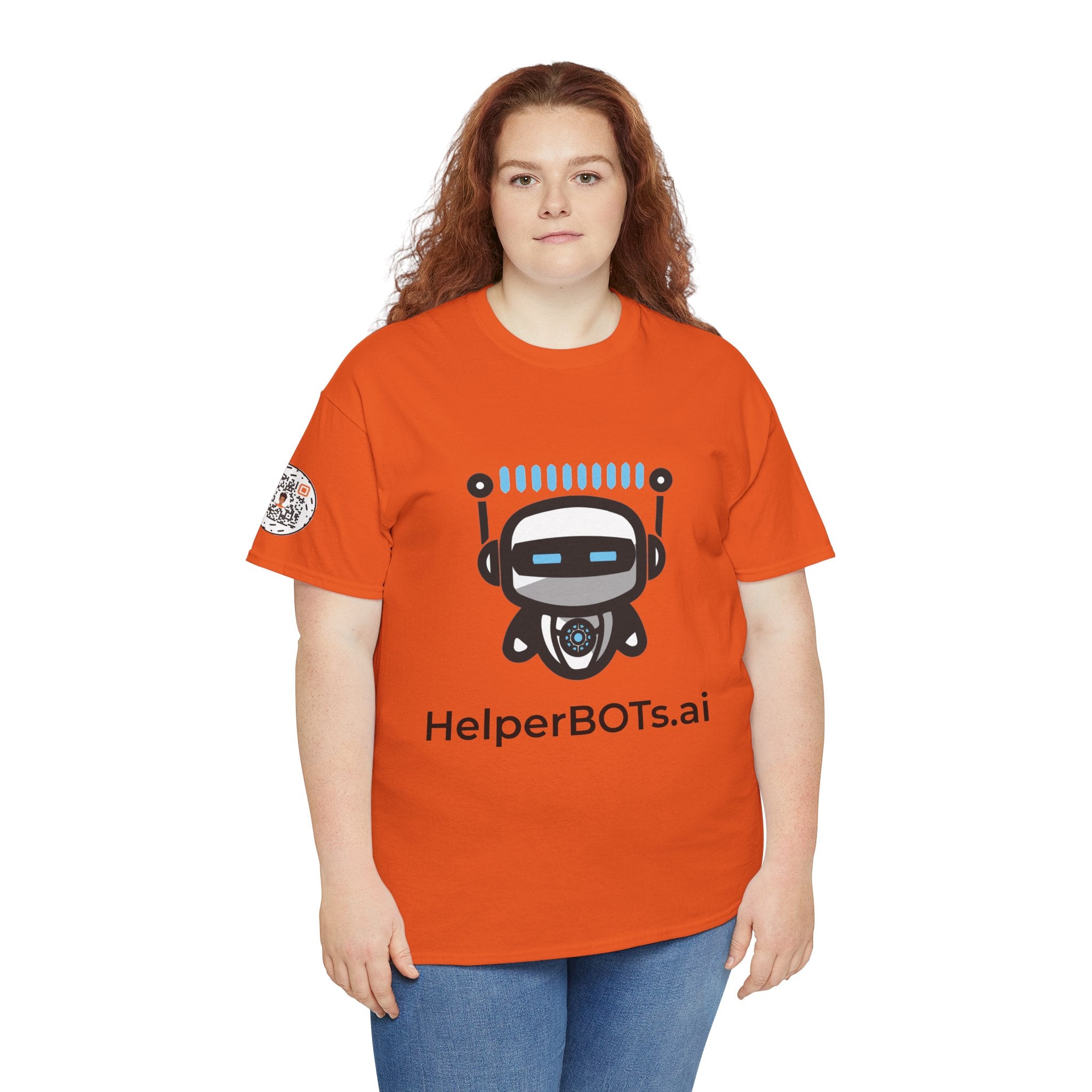 Unisex Productivity BOT Heavy Cotton Tee (Light Edition with Black Print)