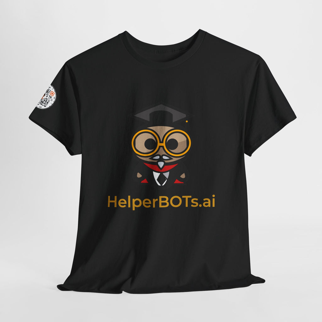 Unisex Education BOT Heavy Cotton Tee (Dark Edition with Gold Print)