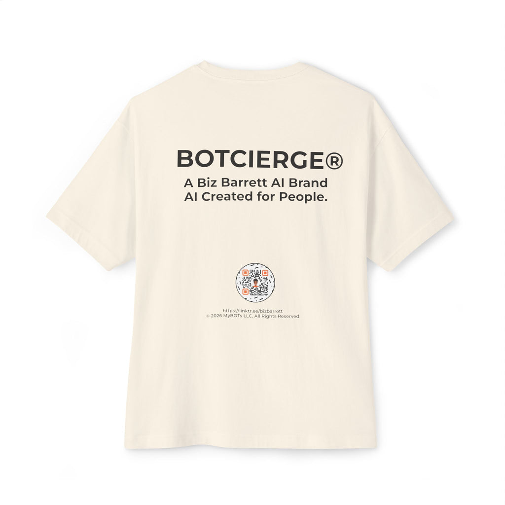 Unisex Logo Oversized Boxy Tee (Light Edition)