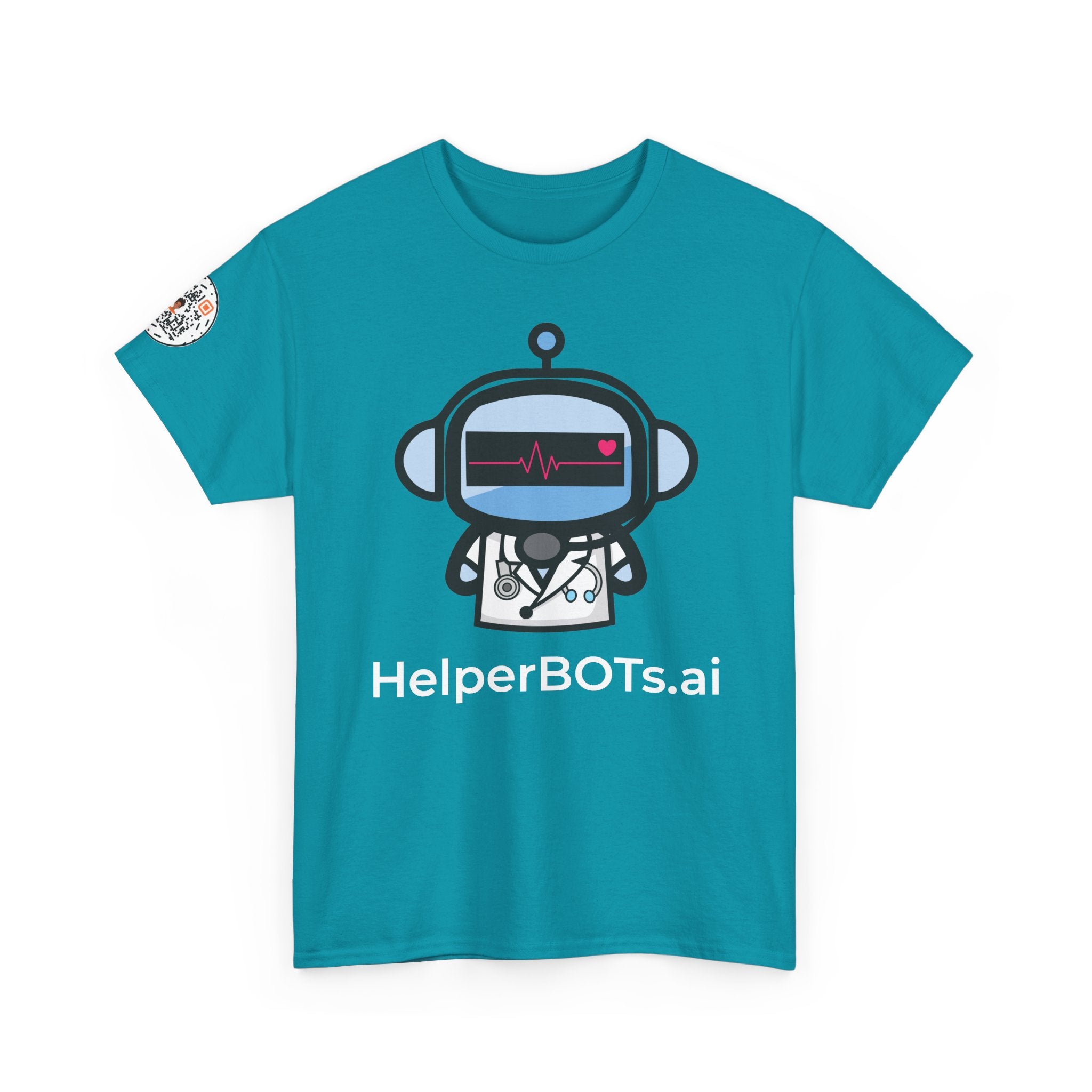 Unisex Medical BOT Heavy Cotton Tee (Dark Edition with White Print)