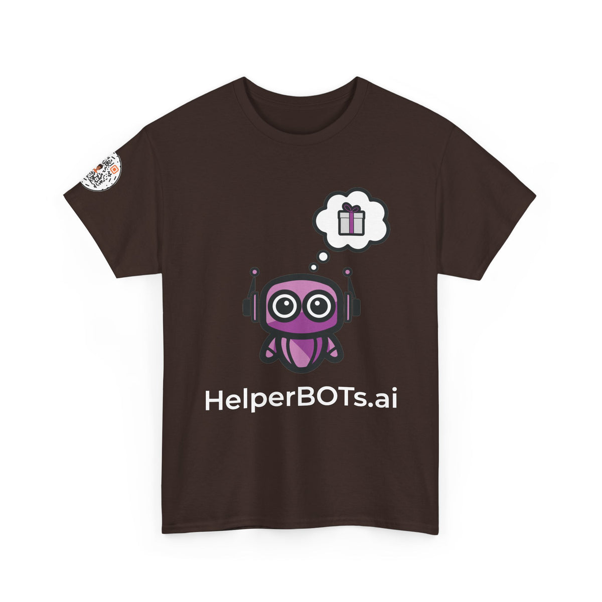 Unisex Love and Relationships BOT Heavy Cotton Tee (Dark Edition with White Print)
