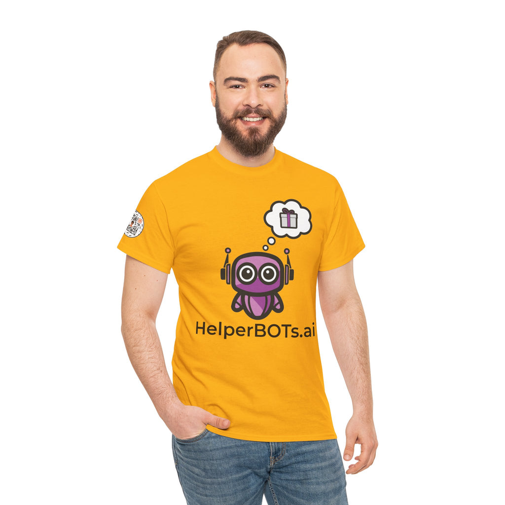 Unisex Love and Relationships BOT Heavy Cotton Tee (Light Edition with Black Print)