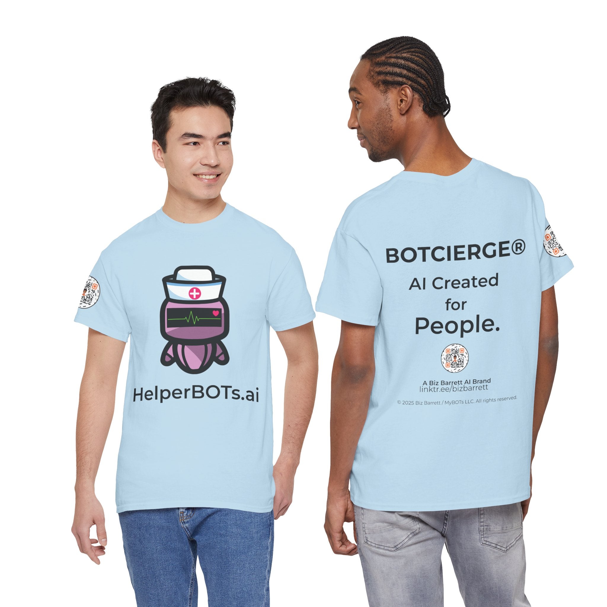 Unisex Healthcare BOT Heavy Cotton Tee (Light Edition)