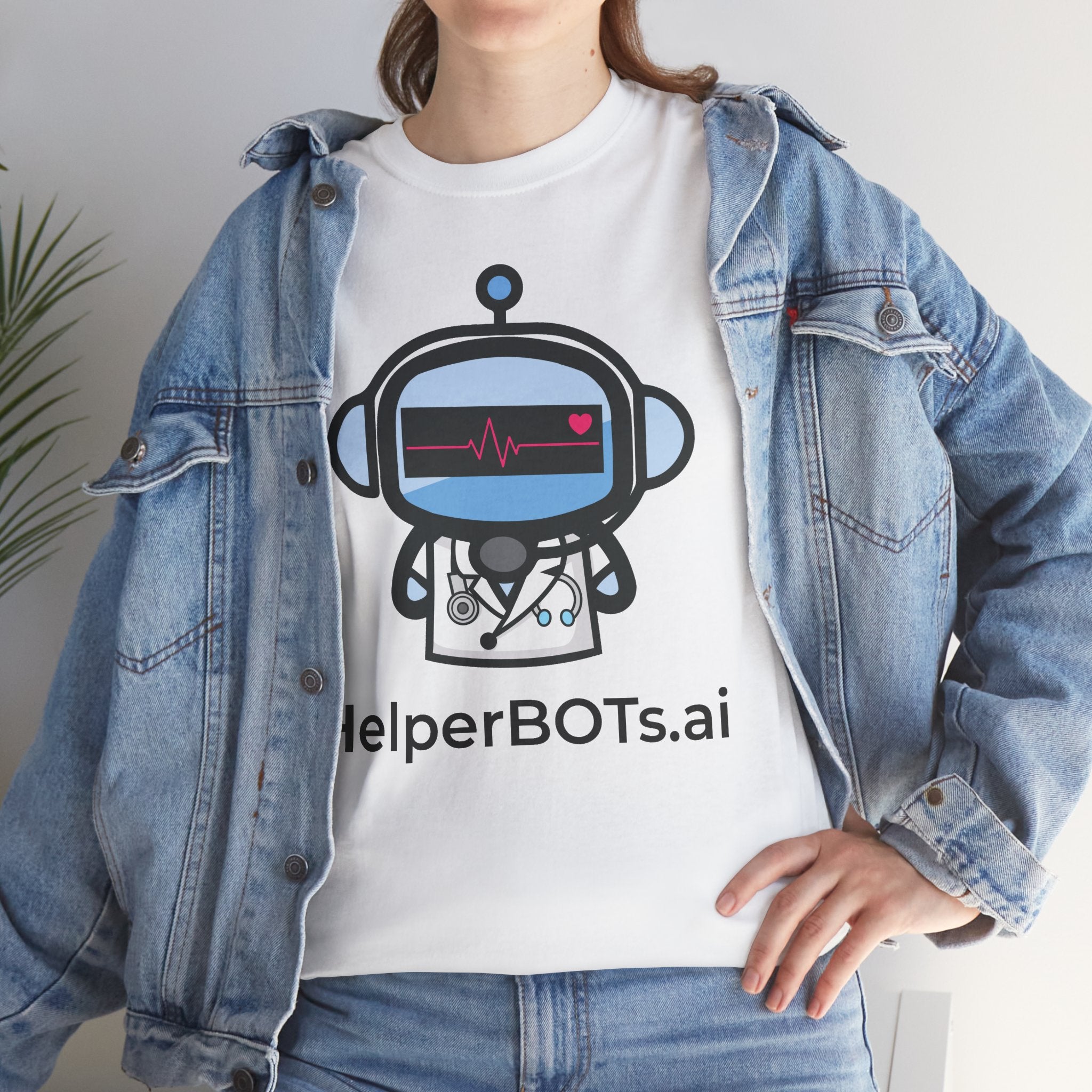 Unisex Medical BOT Heavy Cotton Tee (Light Edition with Black Print)