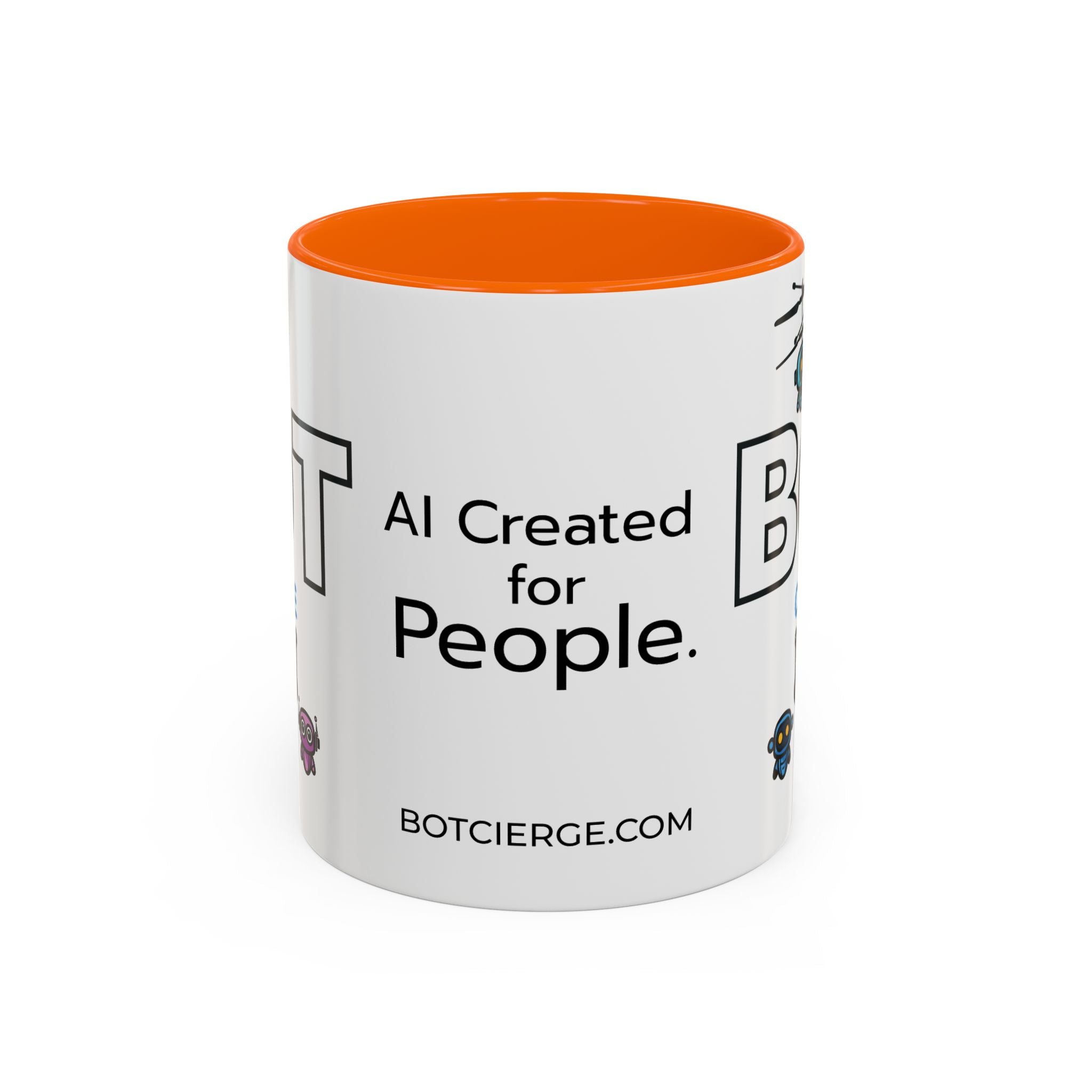 Logo Accent Coffee Mug (11, 15oz) (Light Edition with Black Print)