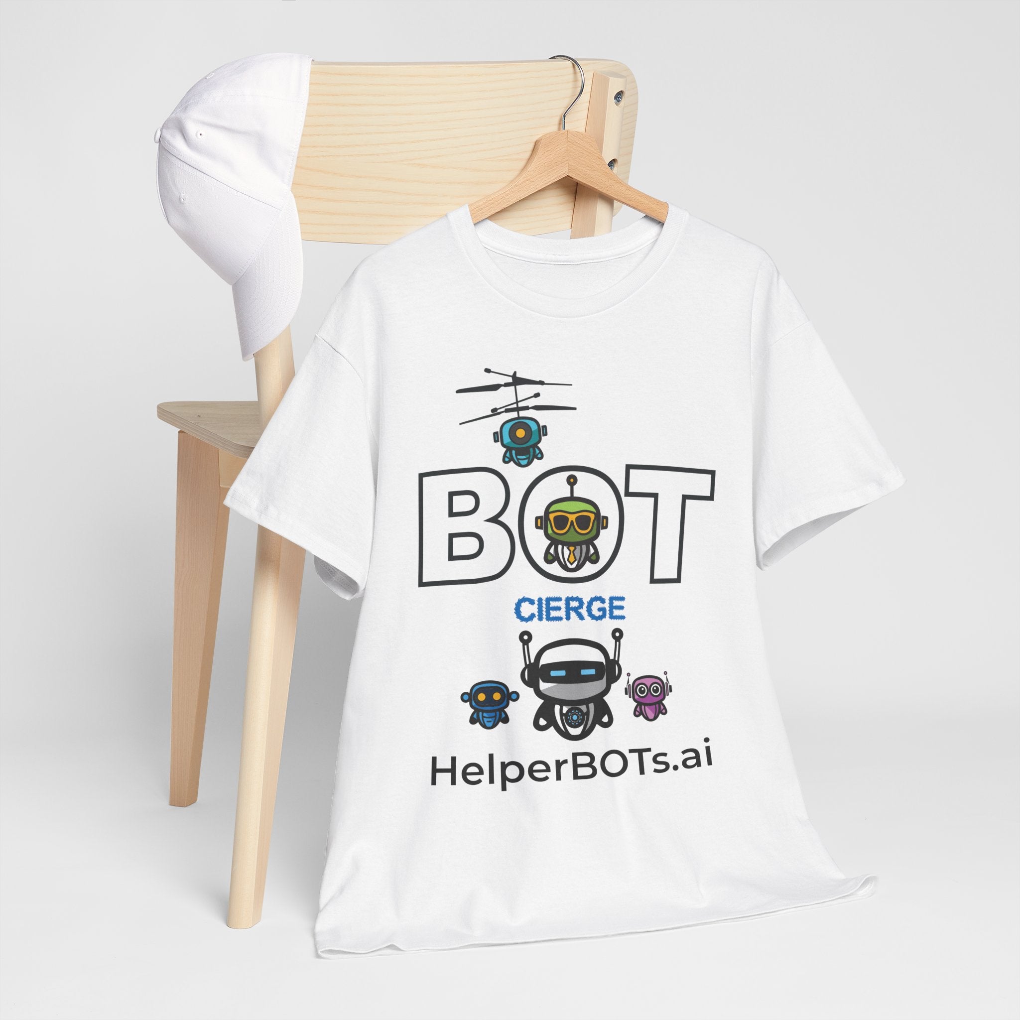 Unisex Logo Heavy Cotton Tee (Light Edition)