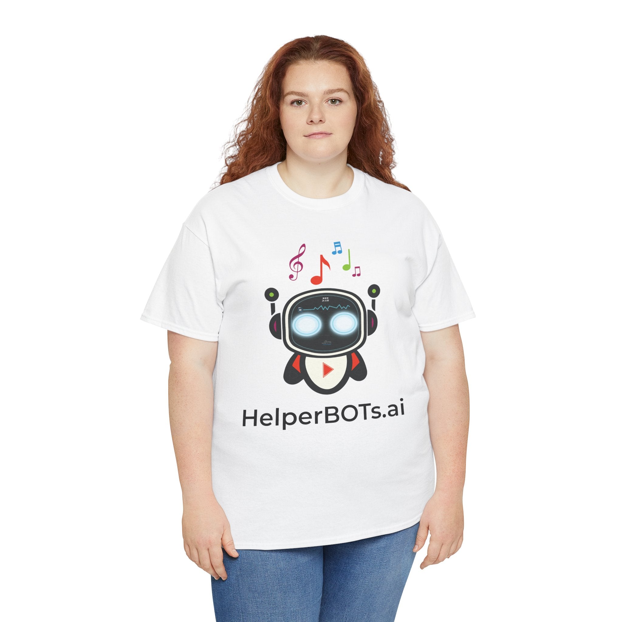 Unisex Music BOT Heavy Cotton Tee (Light Edition)