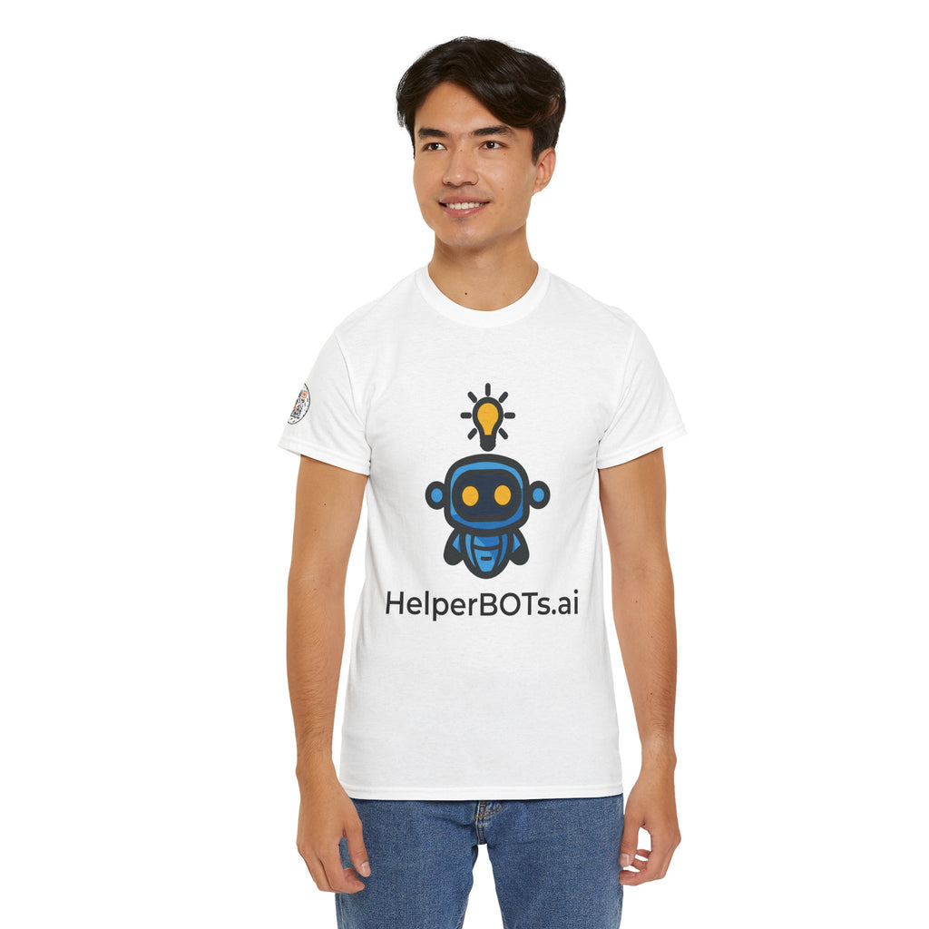Unisex Personal Development BOT Heavy Cotton Tee (Light Edition with Black Print)