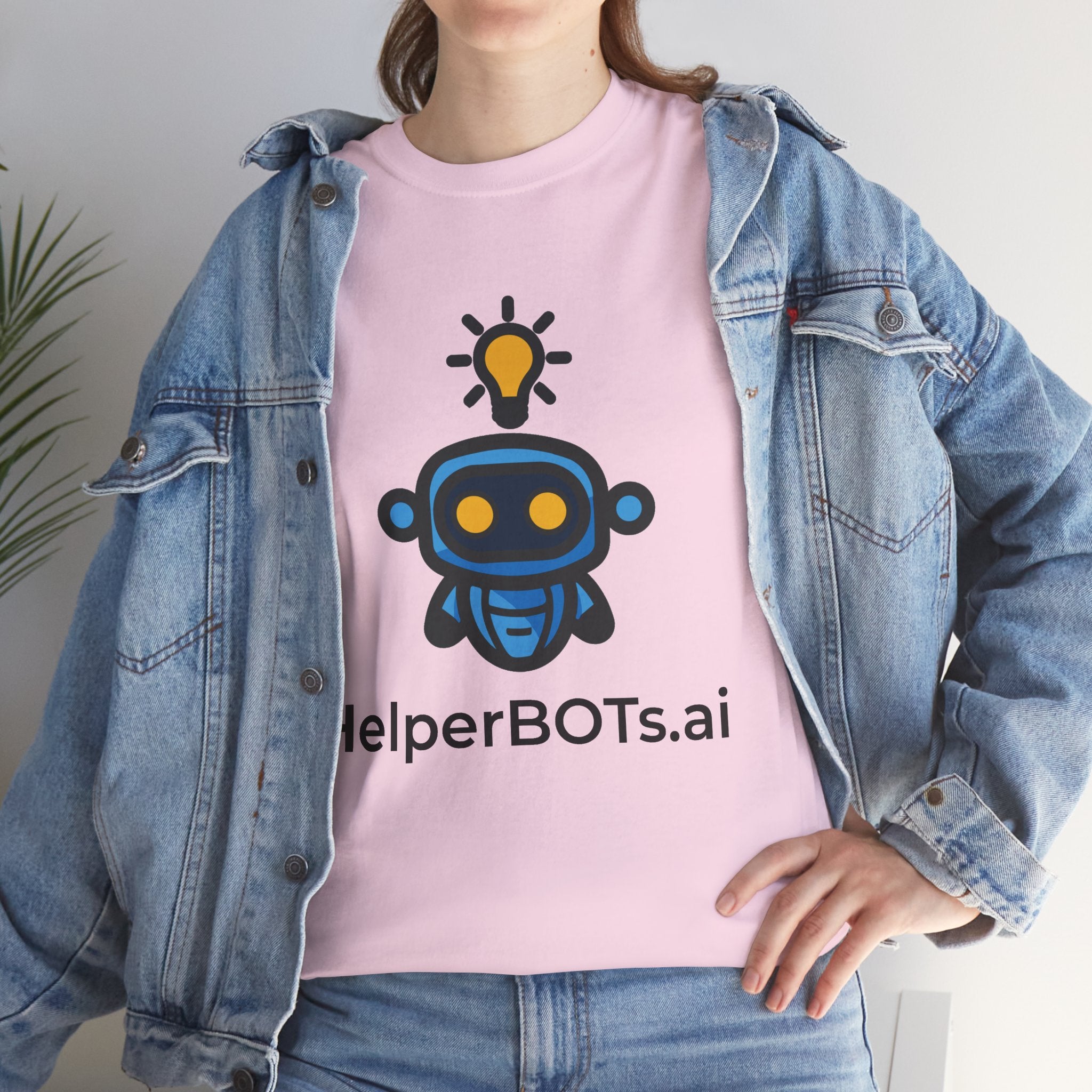 Unisex Personal Development BOT Heavy Cotton Tee (Light Edition with Black Print)