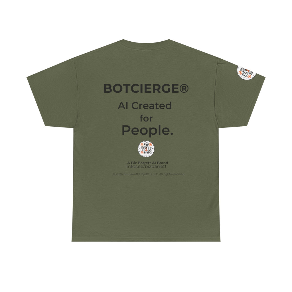 Unisex Medical BOT Heavy Cotton Tee (Light Edition with Black Print)