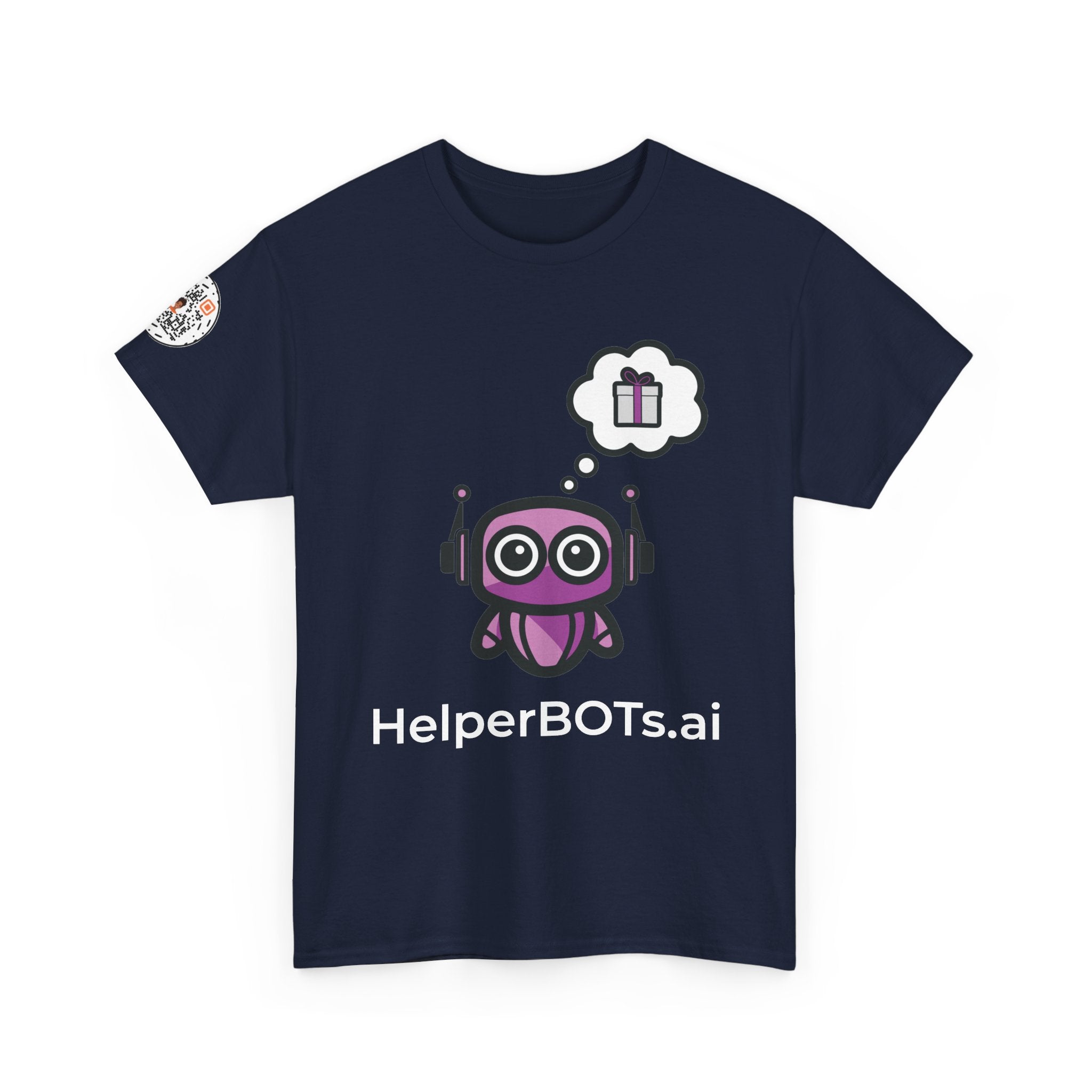 Unisex Love and Relationships BOT Heavy Cotton Tee (Dark Edition with White Print)