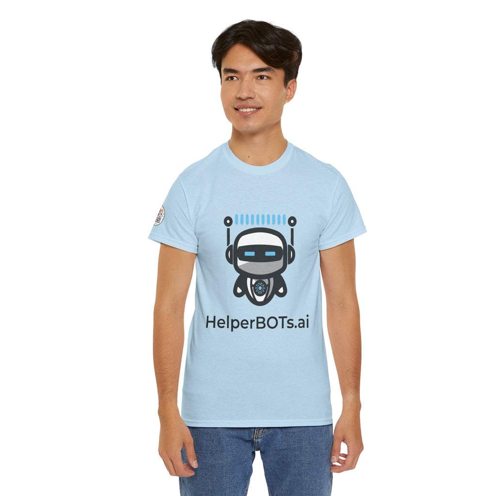 Unisex Productivity BOT Heavy Cotton Tee (Light Edition with Black Print)
