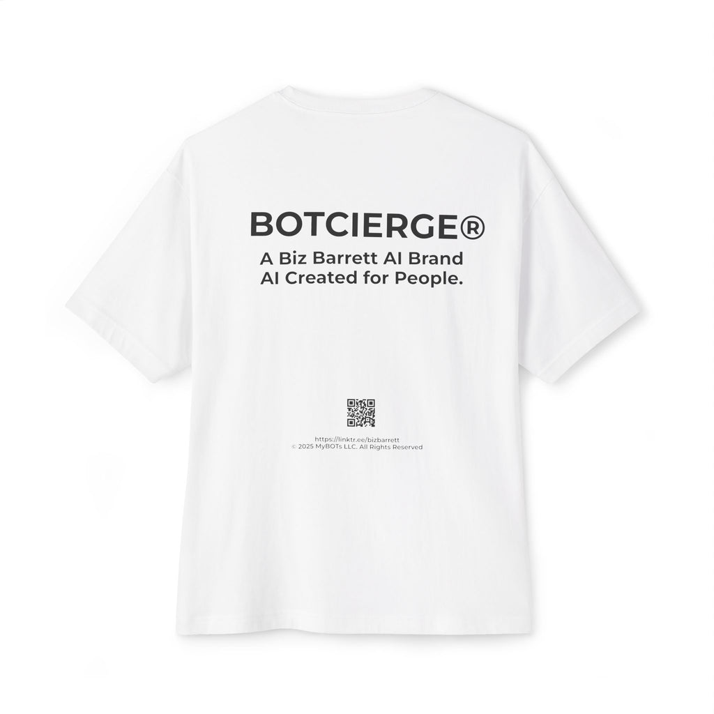 Unisex Logo Oversized Boxy Tee (Light Edition)