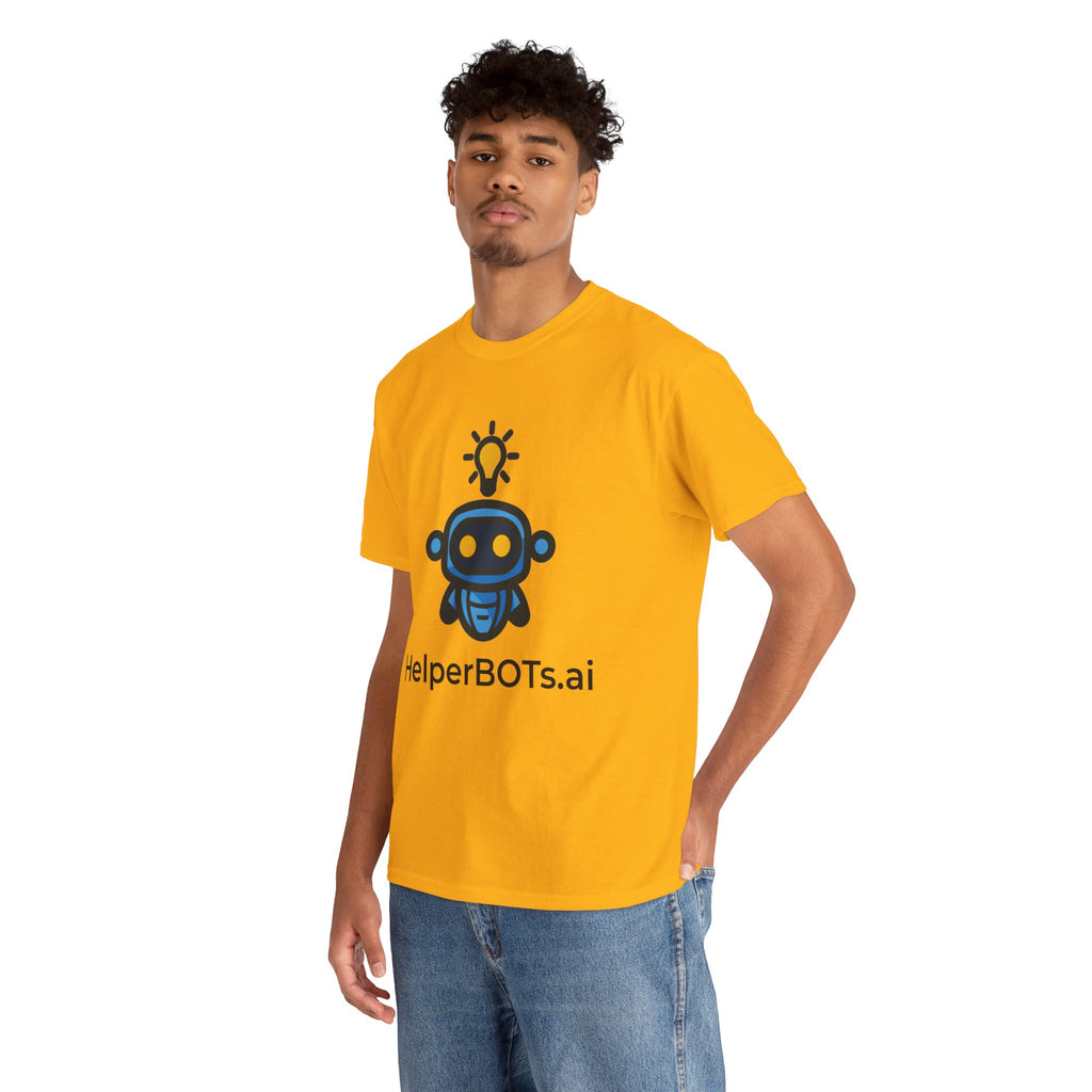 Unisex Personal Development BOT Heavy Cotton Tee (Light Edition with Black Print)