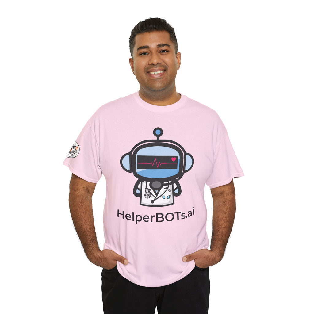Unisex Medical BOT Heavy Cotton Tee (Light Edition with Black Print)