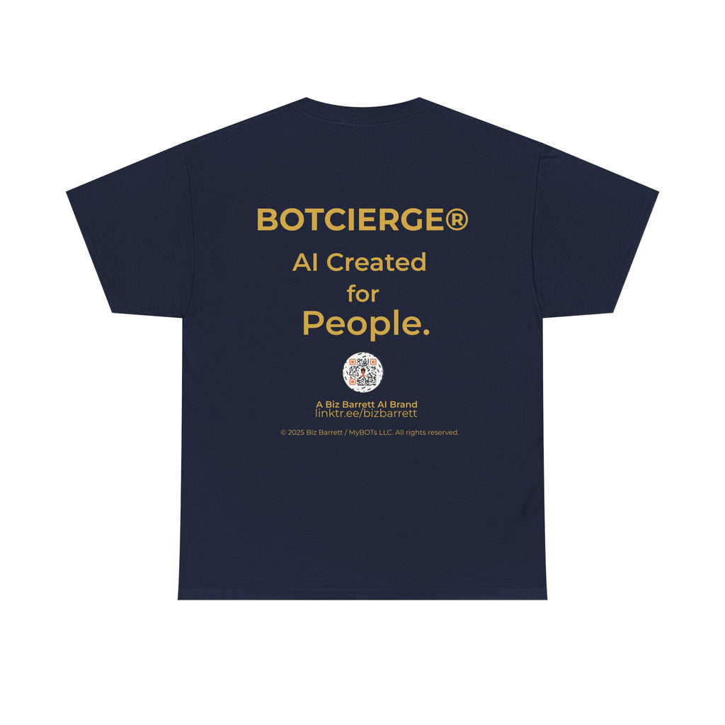 Unisex Personal Development BOT Heavy Cotton Tee (Dark Edition)