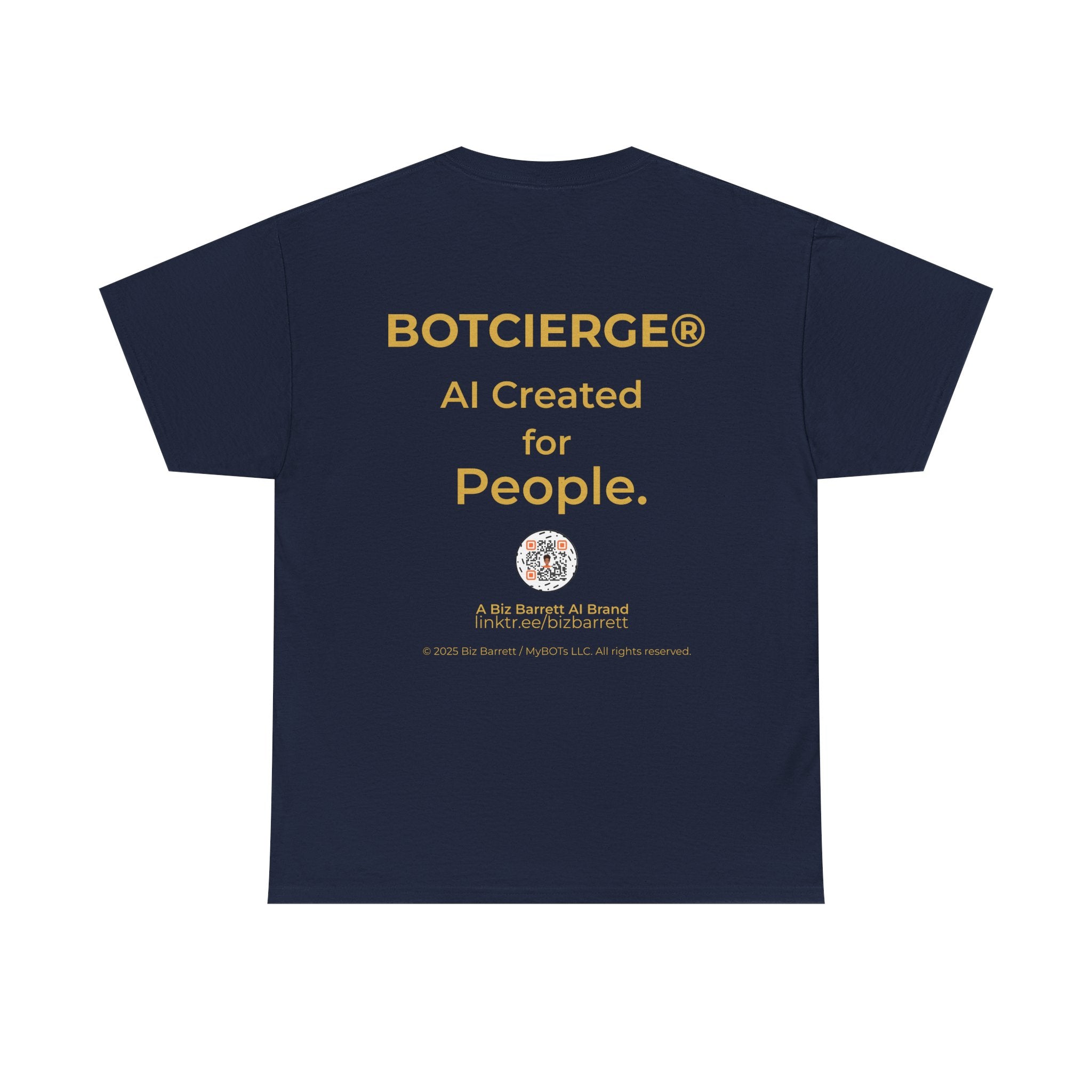 Unisex Personal Development BOT Heavy Cotton Tee (Dark Edition)