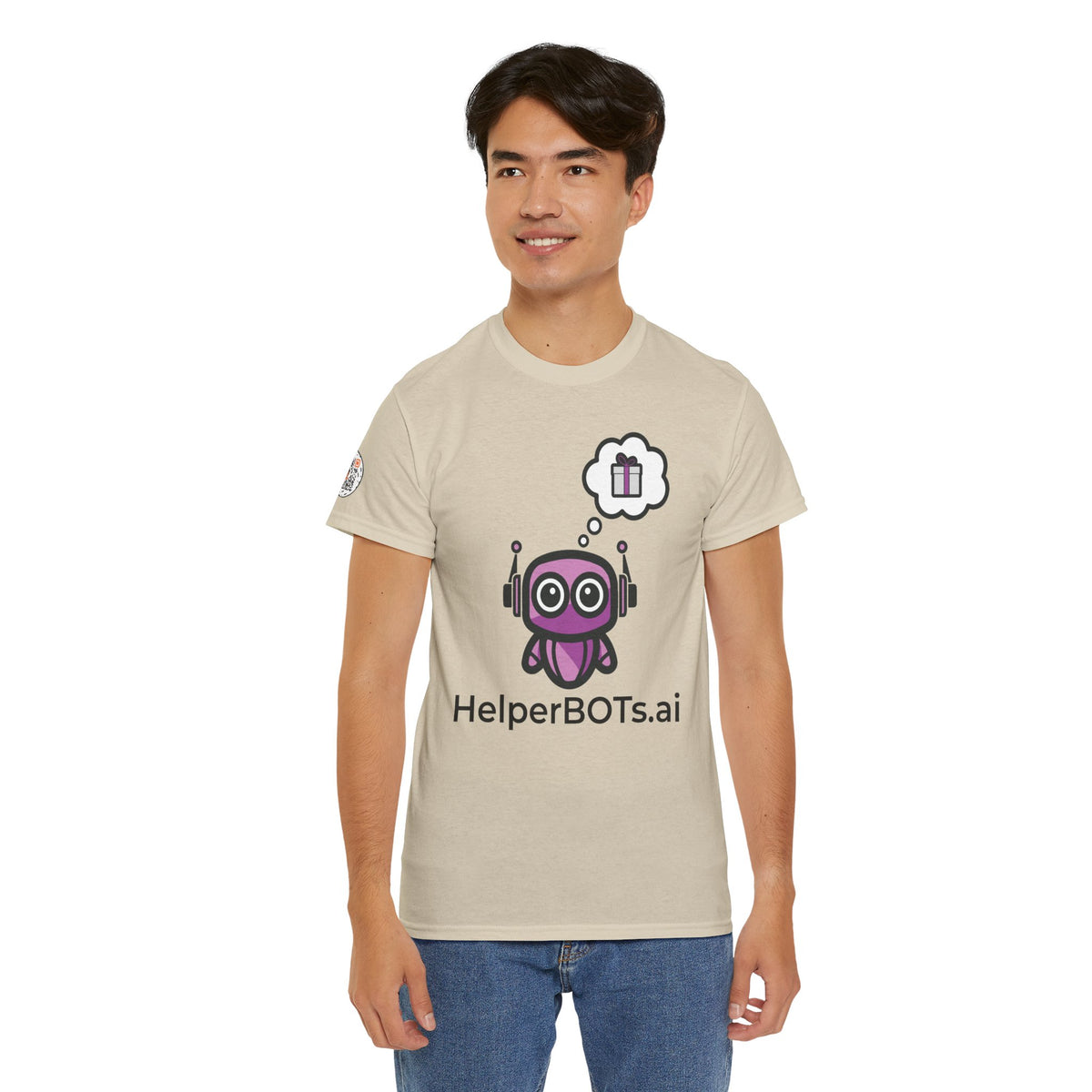 Unisex Love and Relationships BOT Heavy Cotton Tee (Light Edition with Black Print)