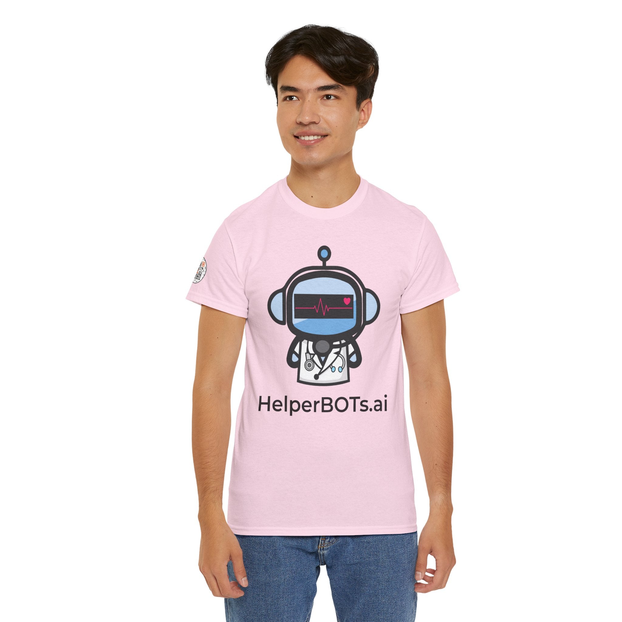 Unisex Medical BOT Heavy Cotton Tee (Light Edition with Black Print)