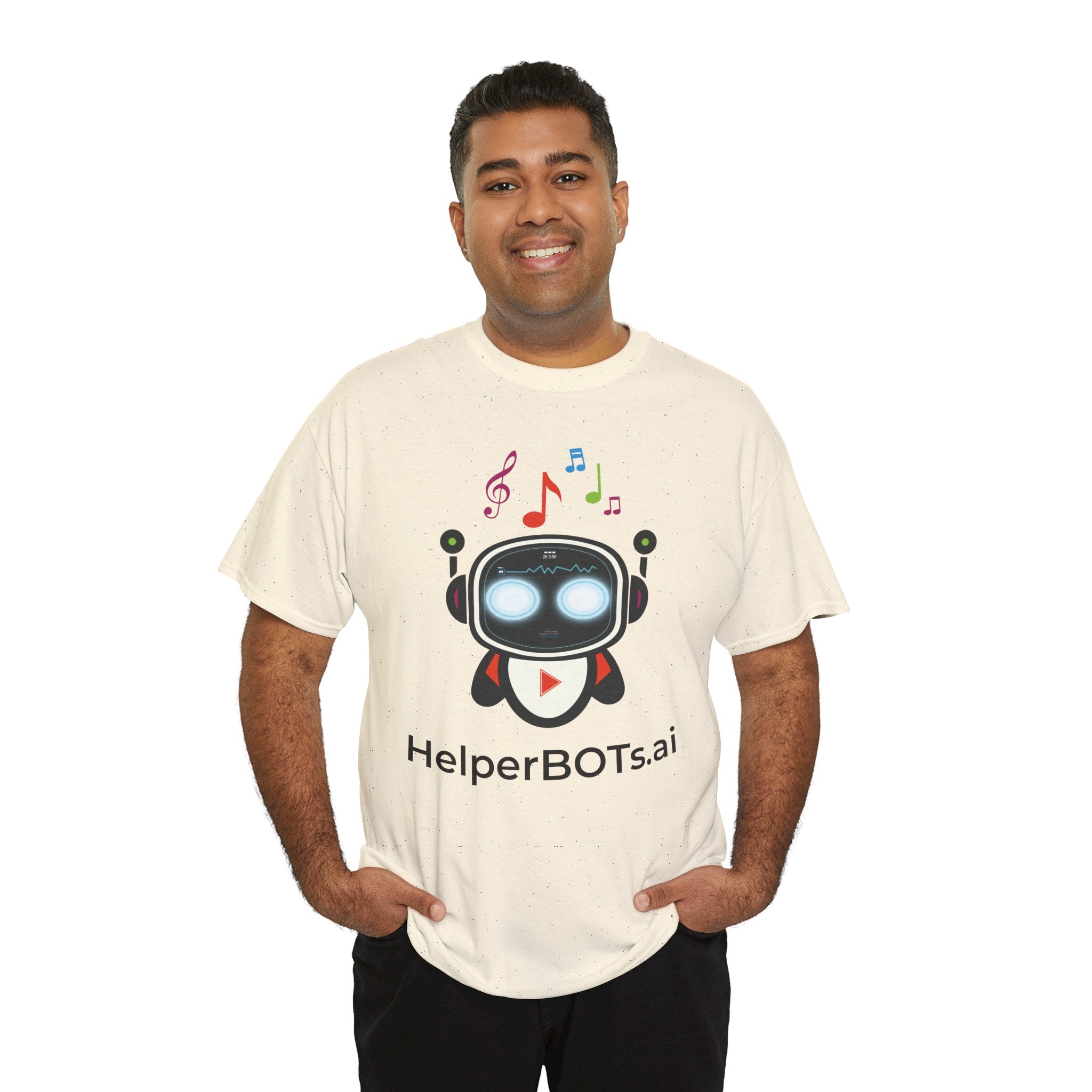 Unisex Music BOT Heavy Cotton Tee (Light Edition)