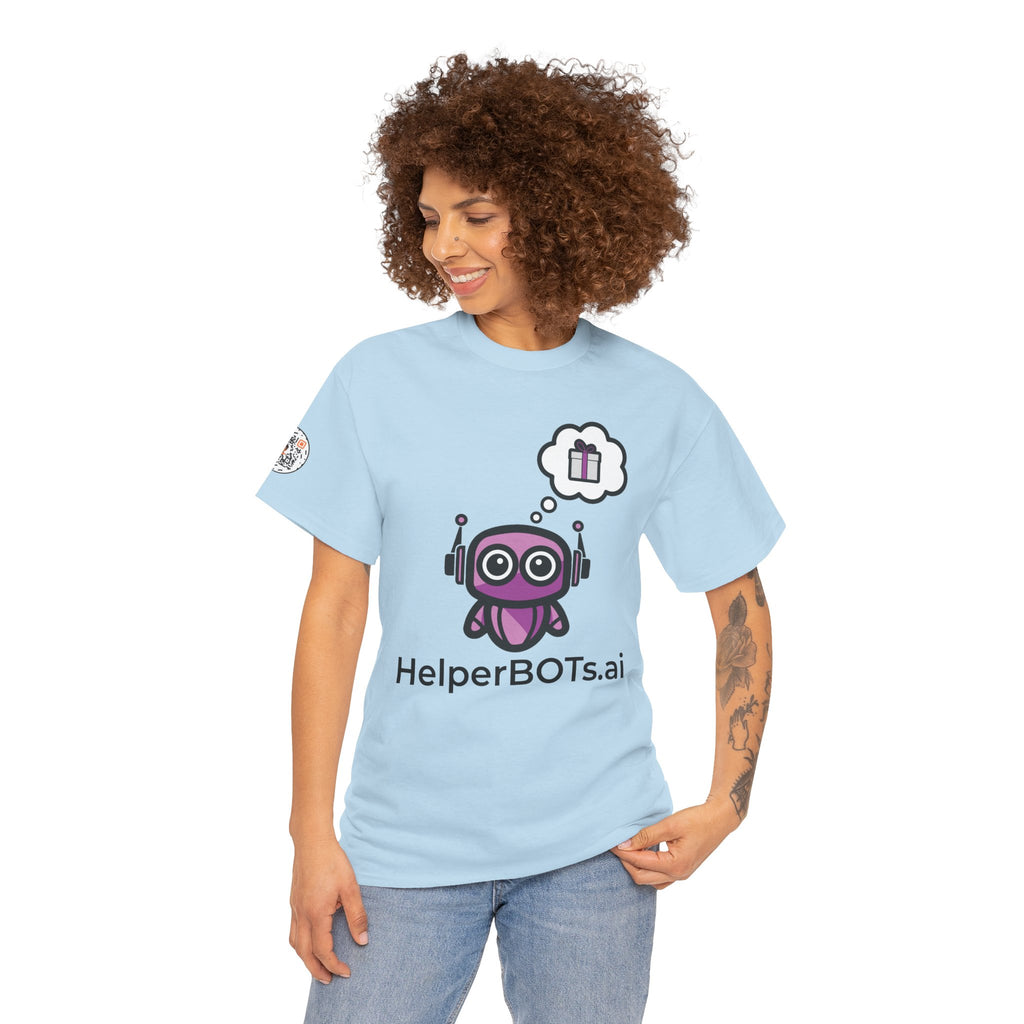 Unisex Love and Relationships BOT Heavy Cotton Tee (Light Edition with Black Print)