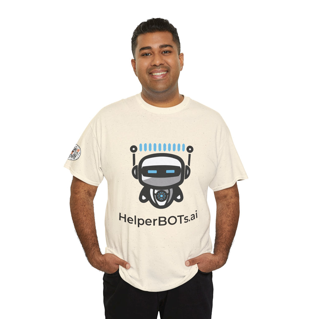 Unisex Productivity BOT Heavy Cotton Tee (Light Edition with Black Print)