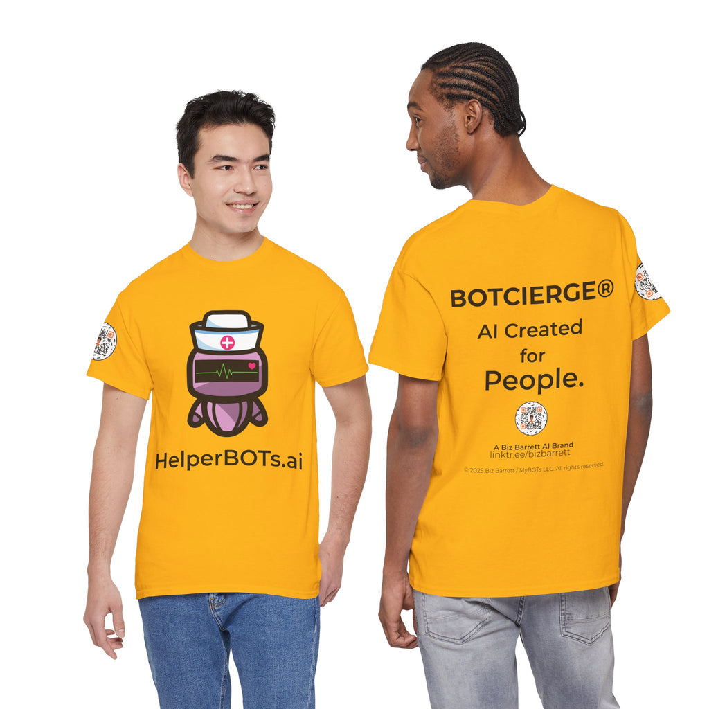 Unisex Healthcare BOT Heavy Cotton Tee (Light Edition)