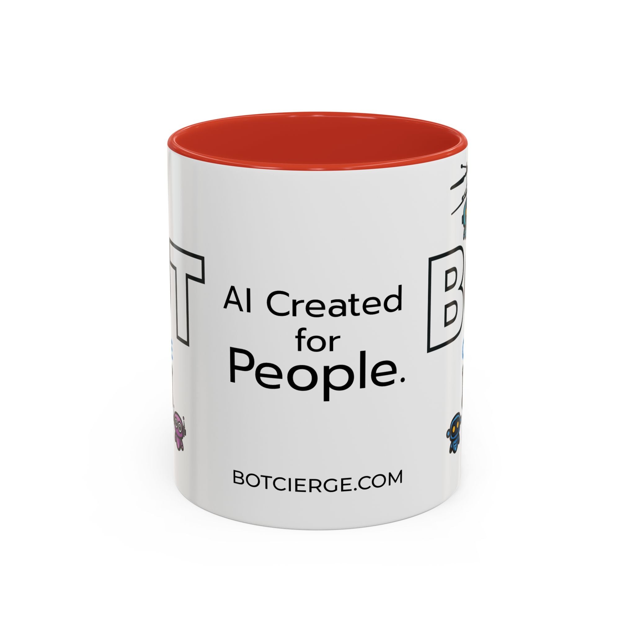 Logo Accent Coffee Mug (11, 15oz) (Light Edition with Black Print)