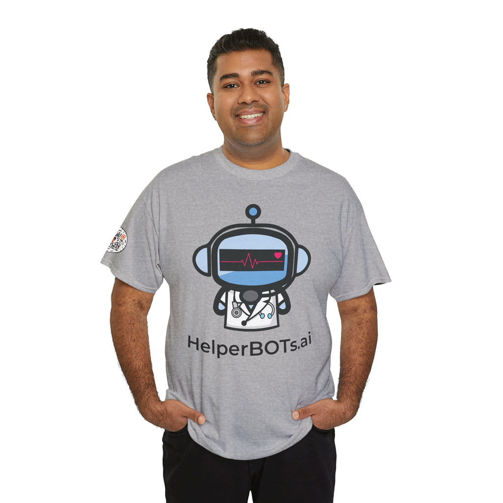 Unisex Medical BOT Heavy Cotton Tee (Light Edition with Black Print)