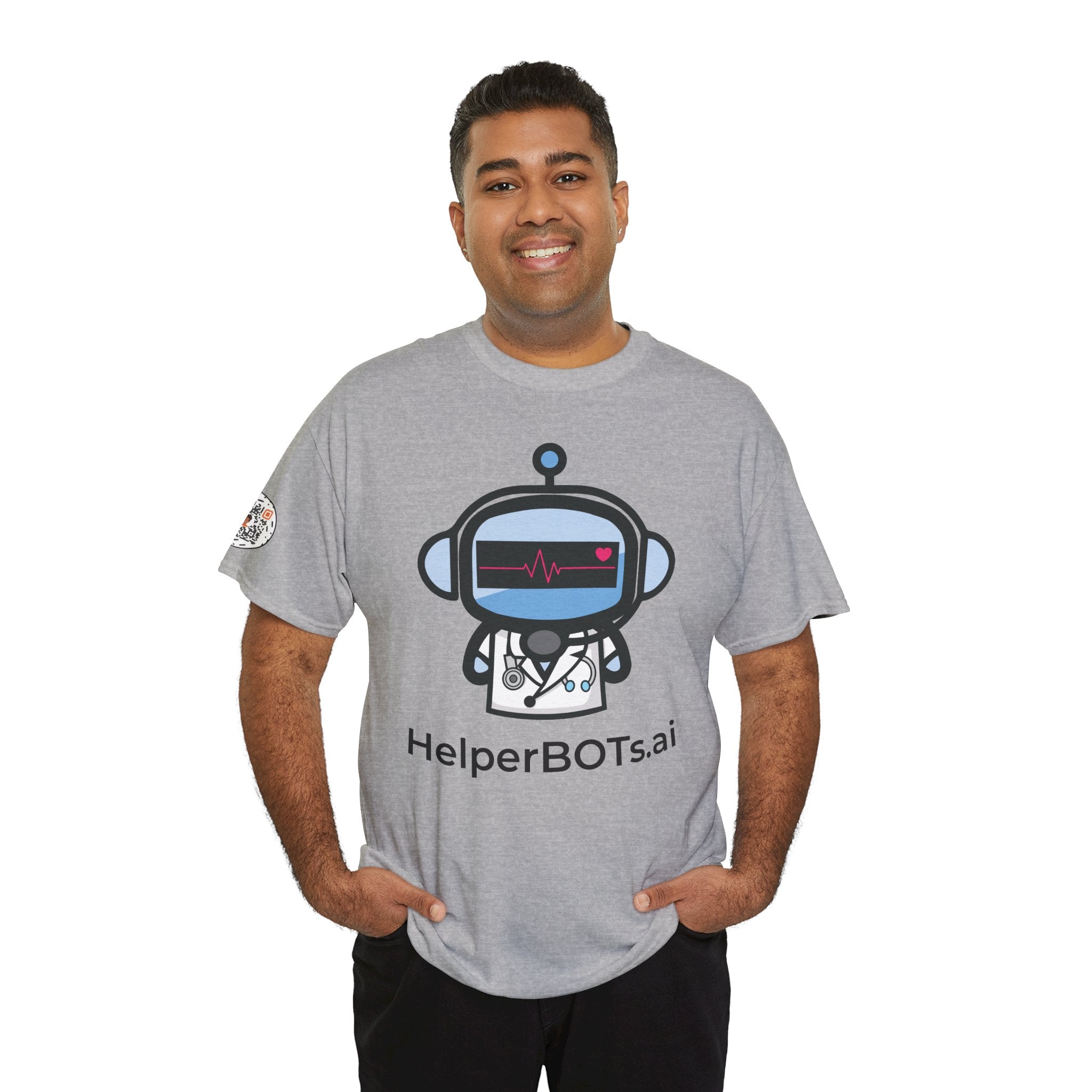Unisex Medical BOT Heavy Cotton Tee (Light Edition with Black Print)