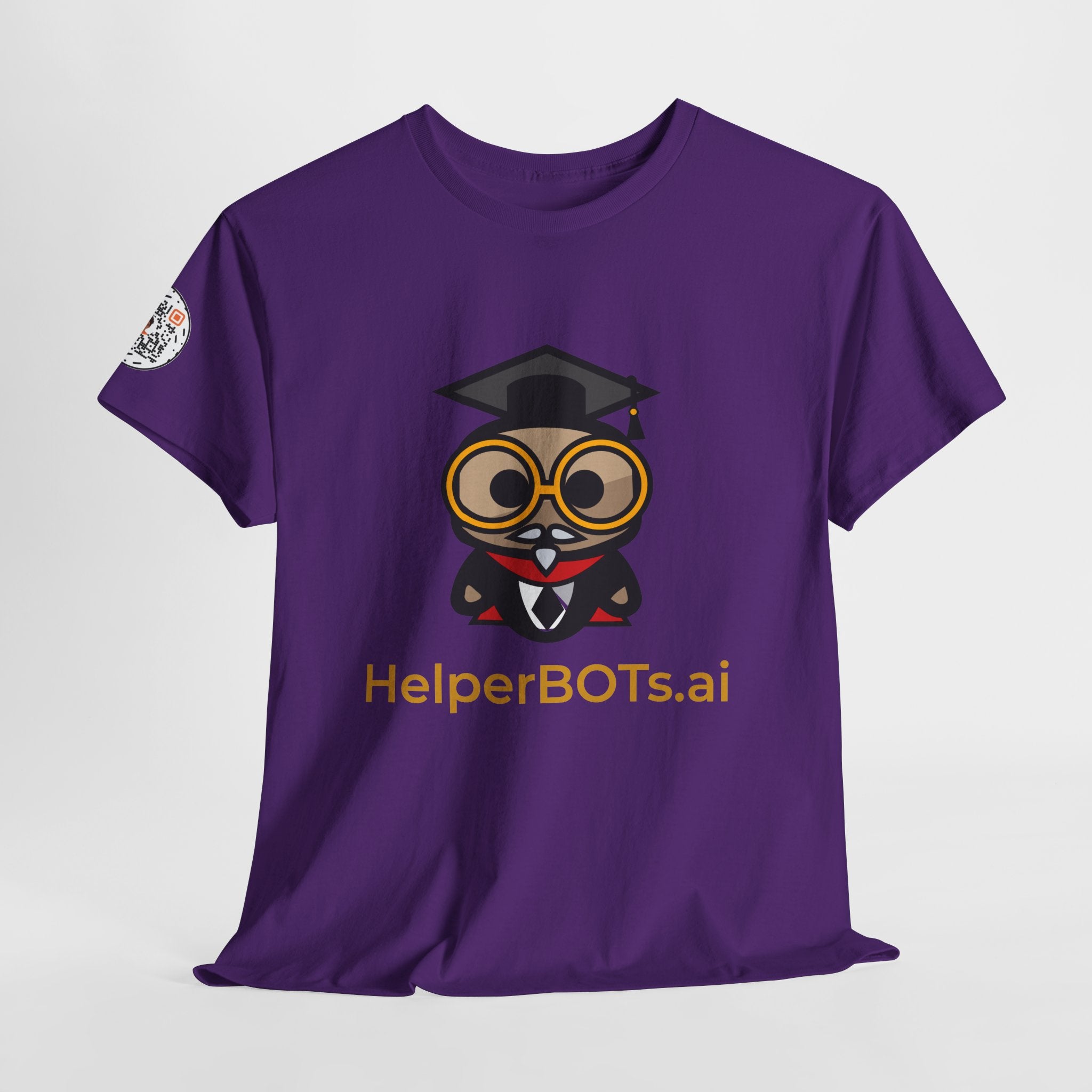 Unisex Education BOT Heavy Cotton Tee (Dark Edition with Gold Print)