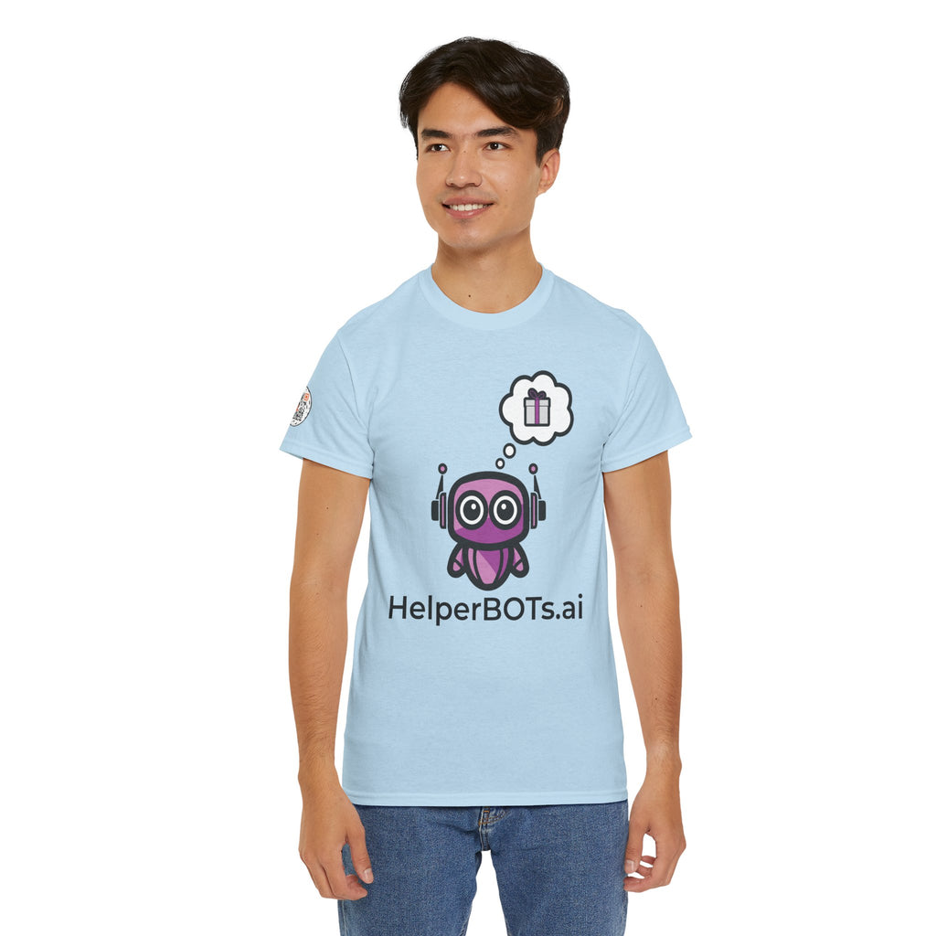 Unisex Love and Relationships BOT Heavy Cotton Tee (Light Edition with Black Print)