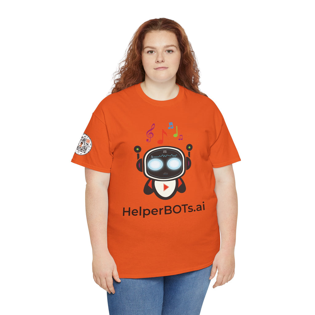 Unisex Music BOT Heavy Cotton Tee (Light Edition with Black Print)