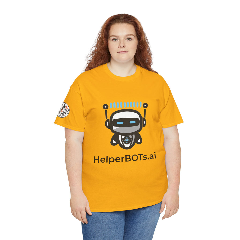 Unisex Productivity BOT Heavy Cotton Tee (Light Edition with Black Print)