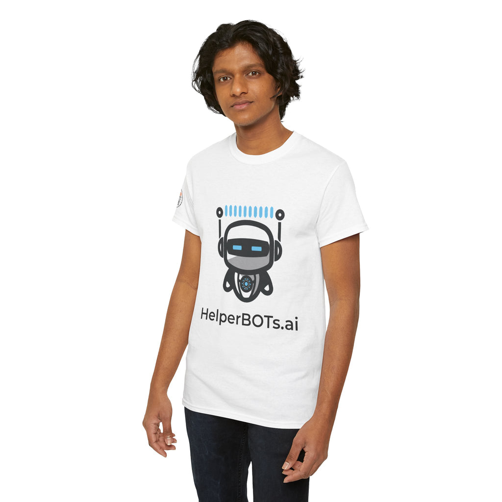 Unisex Productivity BOT Heavy Cotton Tee (Light Edition with Black Print)