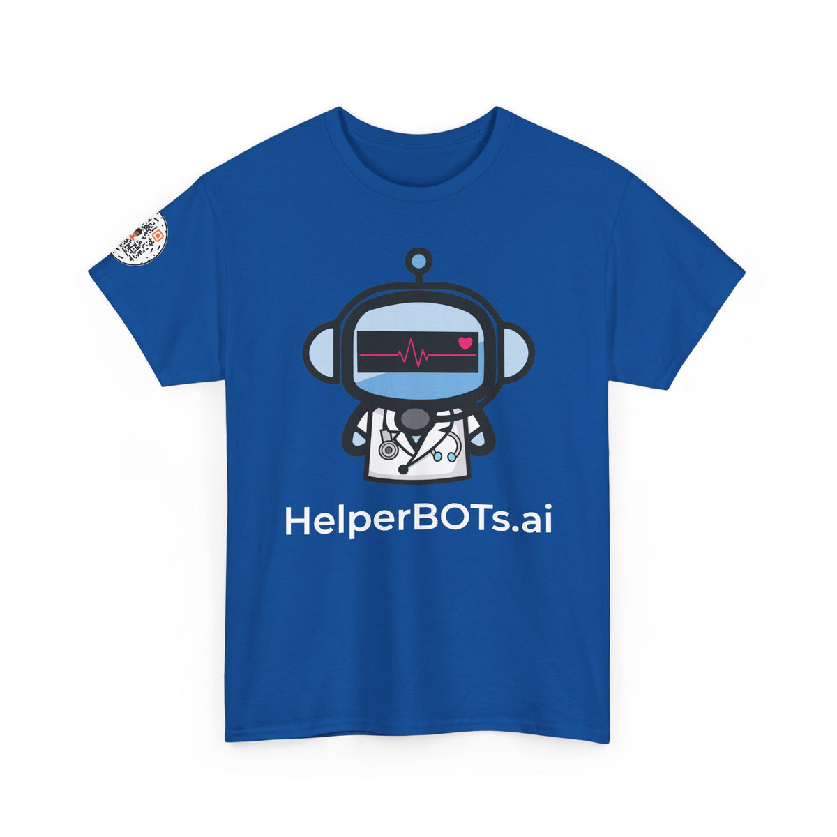 Unisex Medical BOT Heavy Cotton Tee (Dark Edition with White Print)