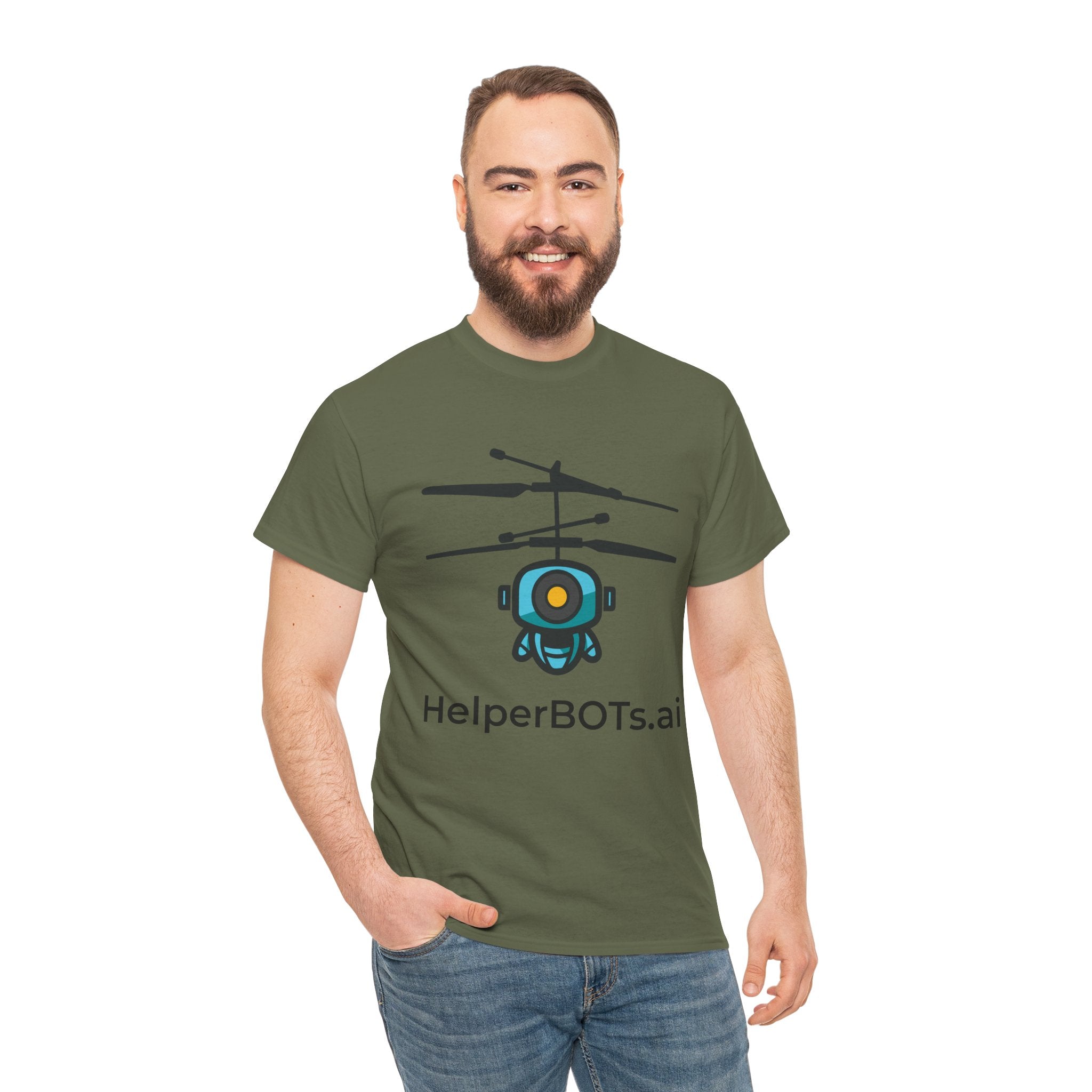 Unisex Security BOT Heavy Cotton Tee (Light Edition)