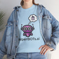 Unisex Love and Relationships BOT Heavy Cotton Tee (Light Edition with Black Print)