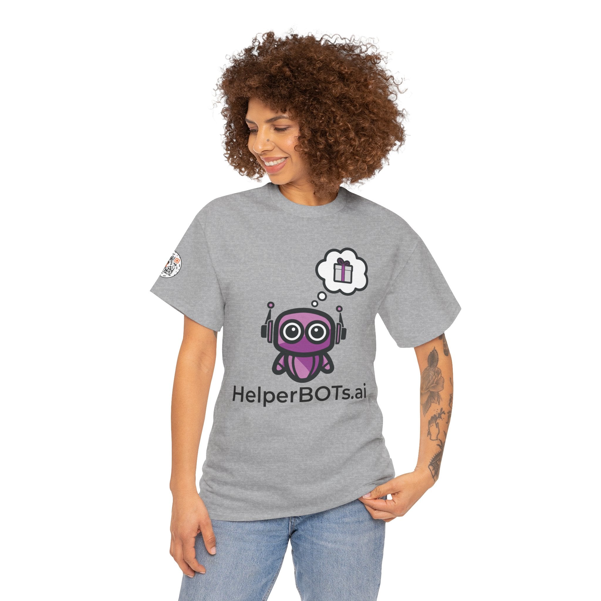 Unisex Love and Relationships BOT Heavy Cotton Tee (Light Edition with Black Print)