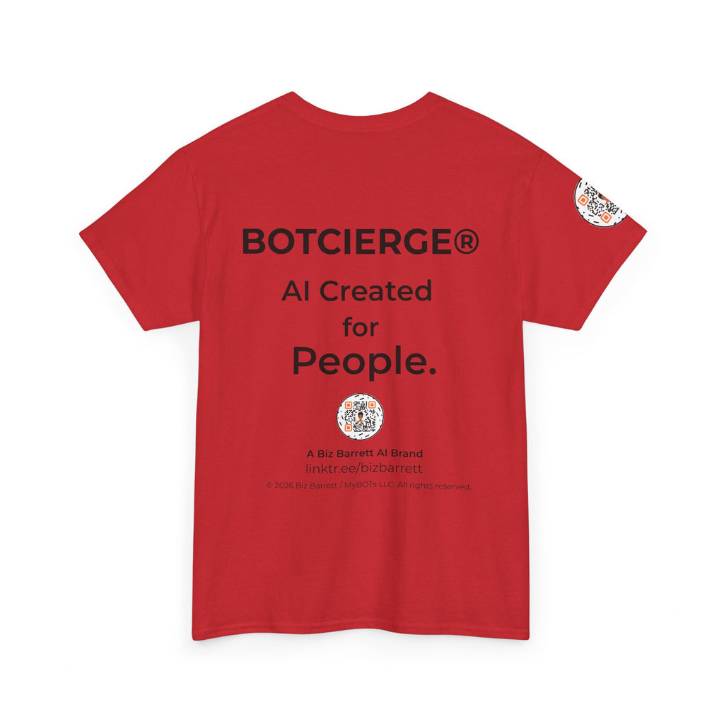 Unisex Personal Development BOT Heavy Cotton Tee (Light Edition with Black Print)