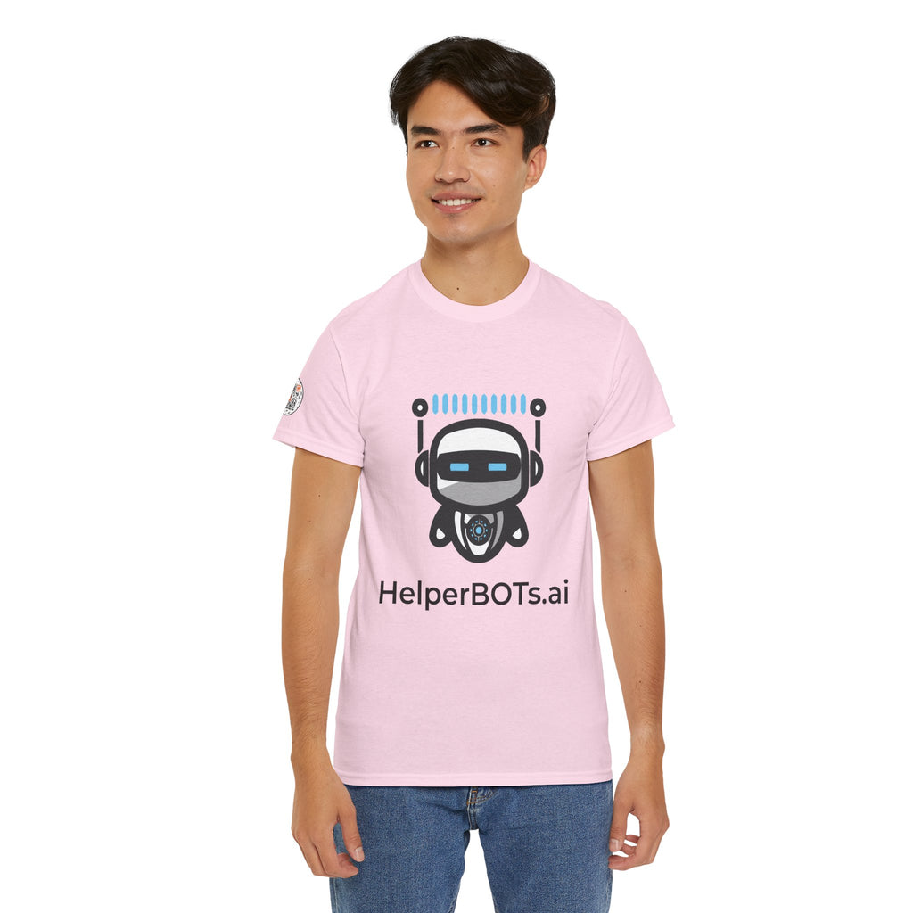 Unisex Productivity BOT Heavy Cotton Tee (Light Edition with Black Print)