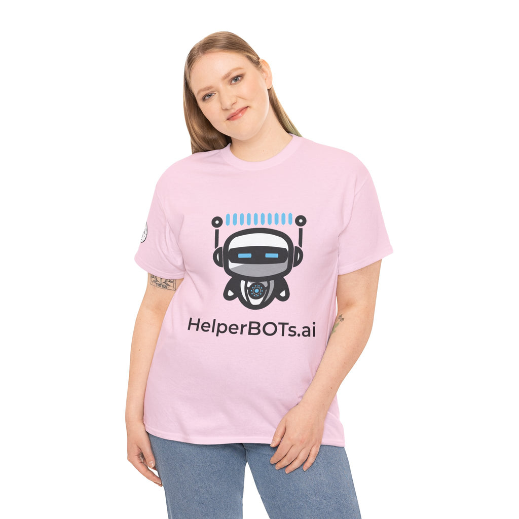 Unisex Productivity BOT Heavy Cotton Tee (Light Edition with Black Print)