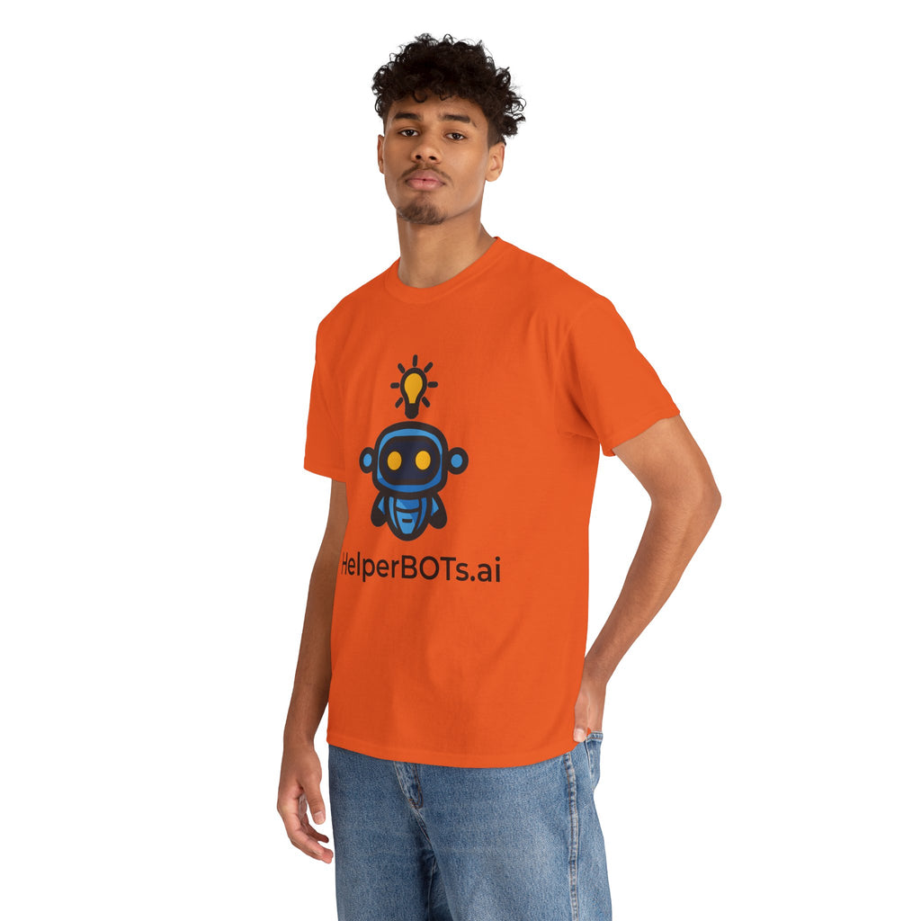 Unisex Personal Development BOT Heavy Cotton Tee (Light Edition with Black Print)