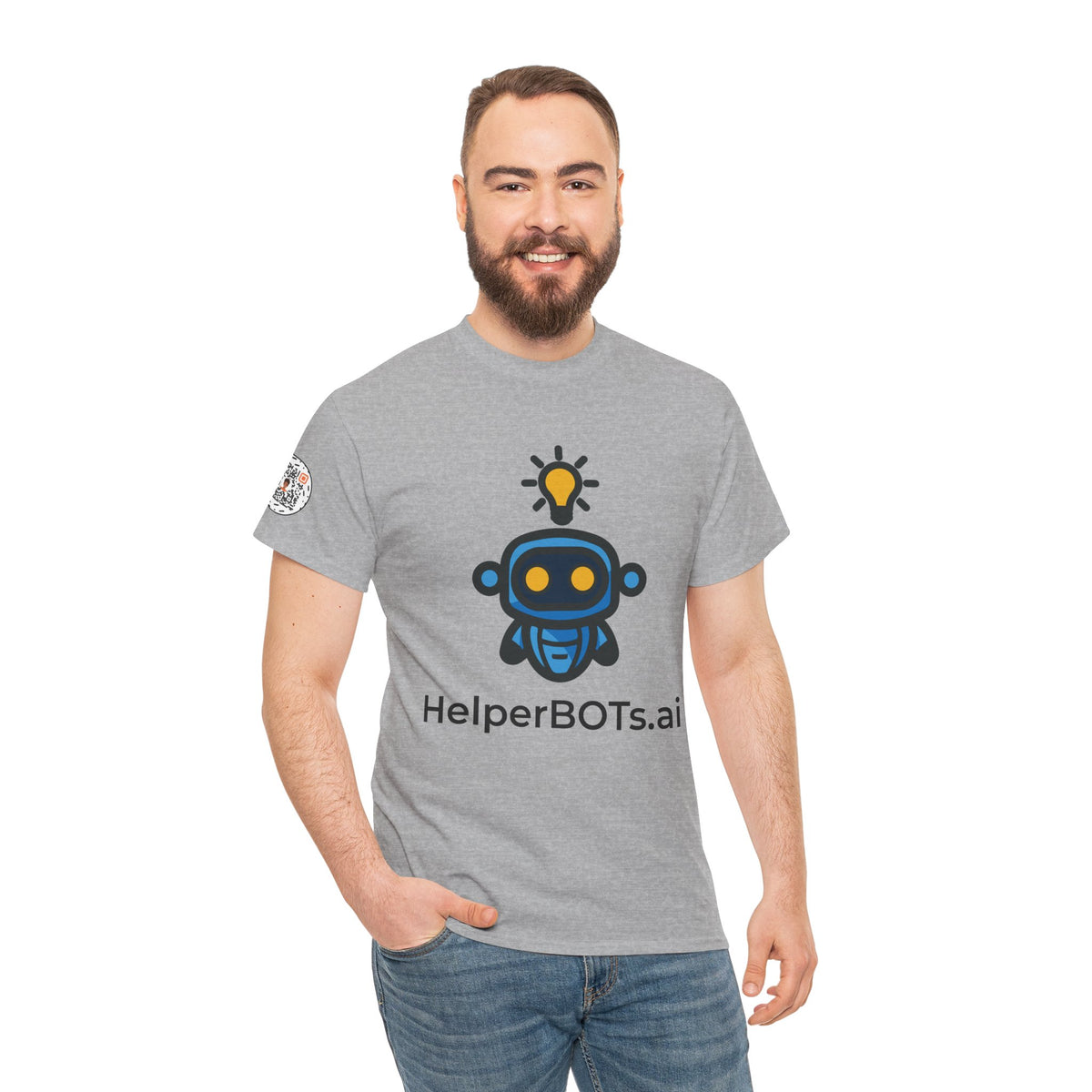 Unisex Personal Development BOT Heavy Cotton Tee (Light Edition with Black Print)