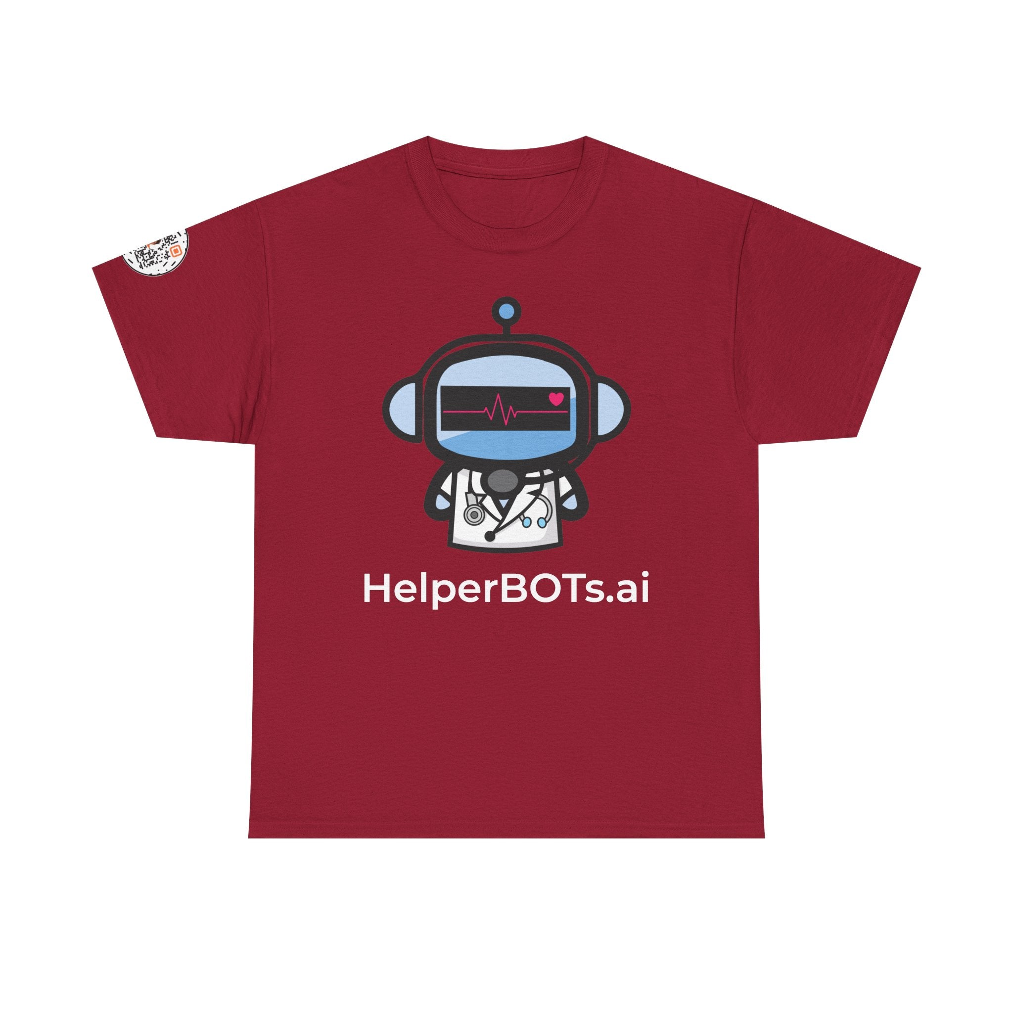 Unisex Medical BOT Heavy Cotton Tee (Dark Edition with White Print)