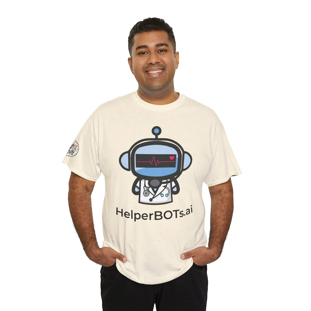 Unisex Medical BOT Heavy Cotton Tee (Light Edition with Black Print)