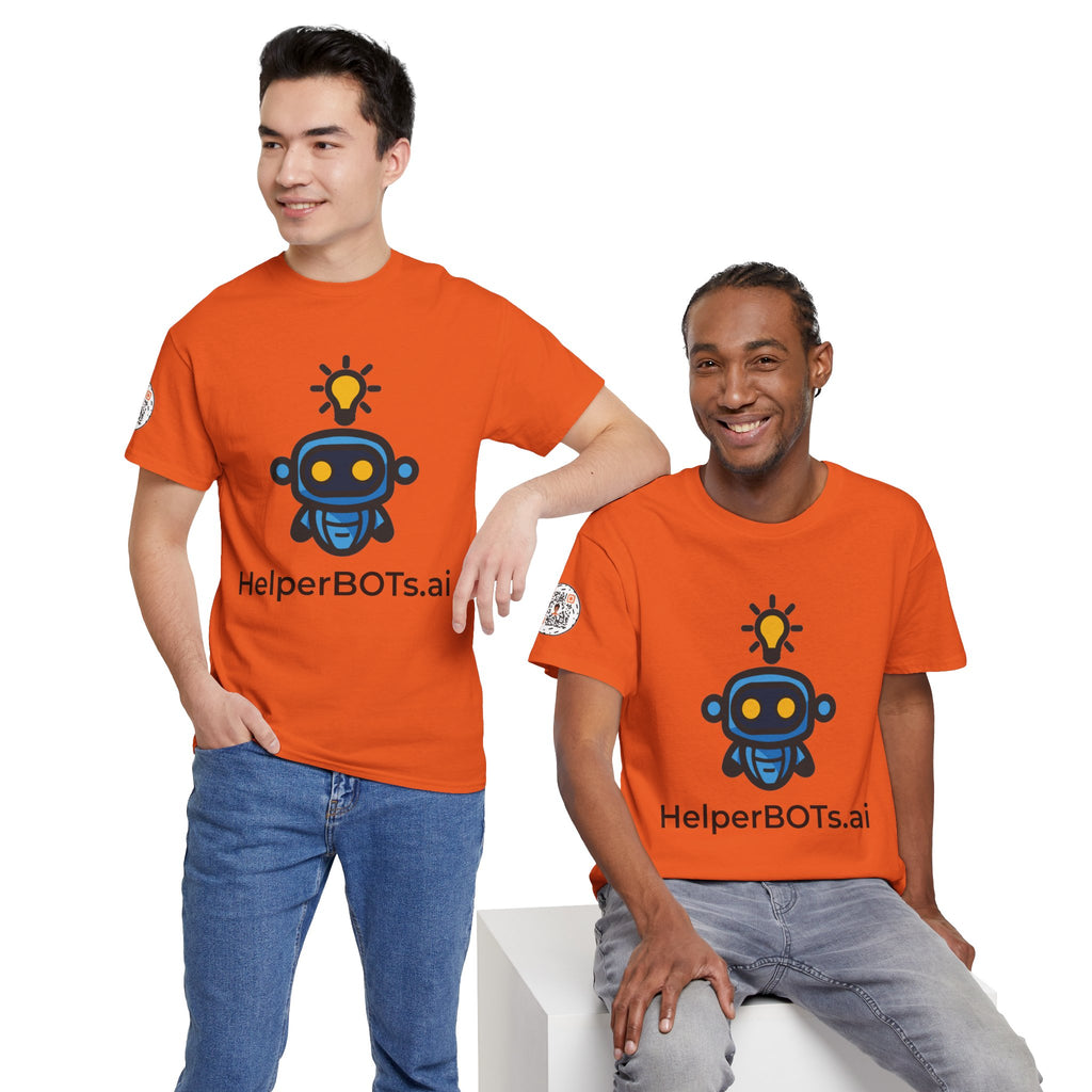 Unisex Personal Development BOT Heavy Cotton Tee (Light Edition with Black Print)