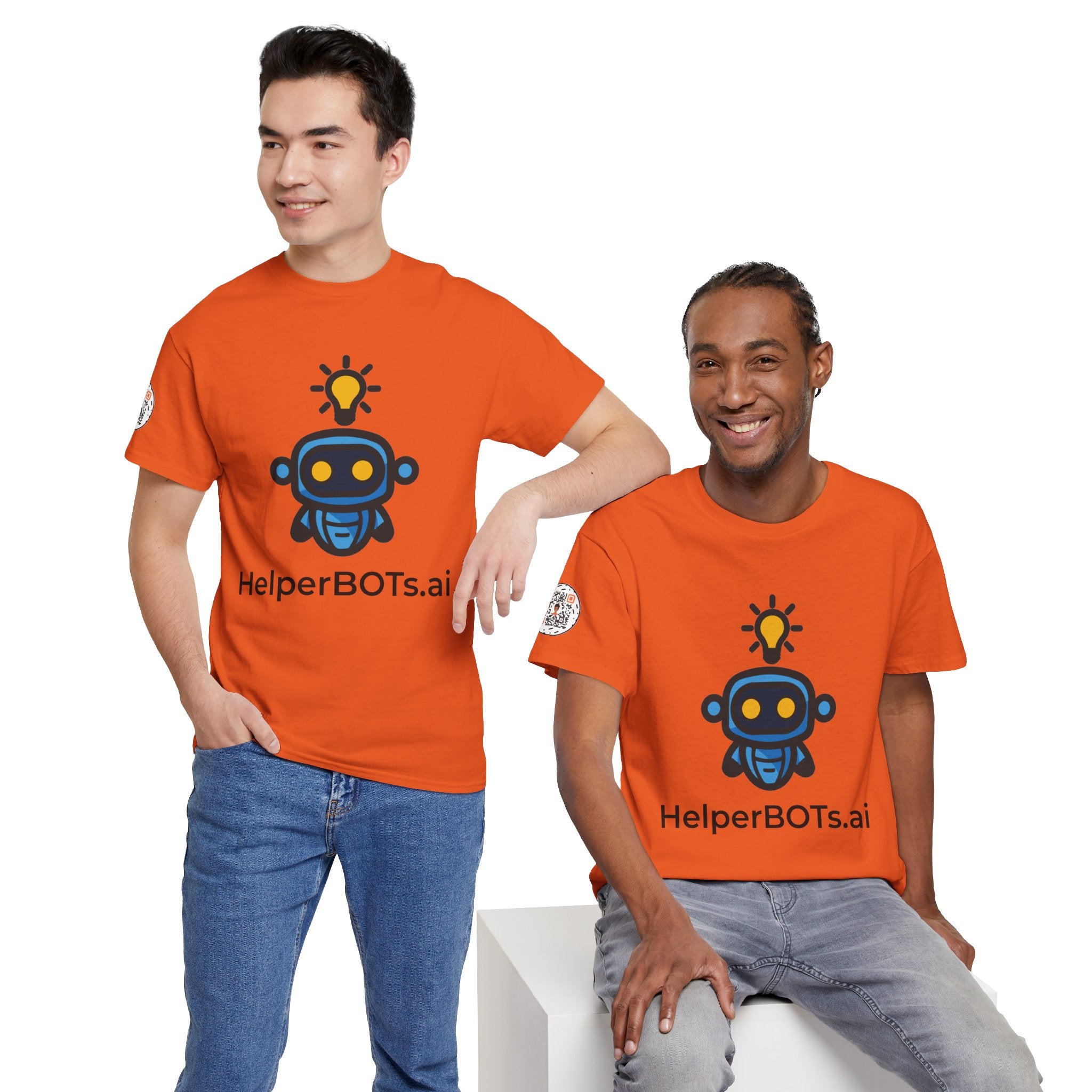 Unisex Personal Development BOT Heavy Cotton Tee (Light Edition with Black Print)