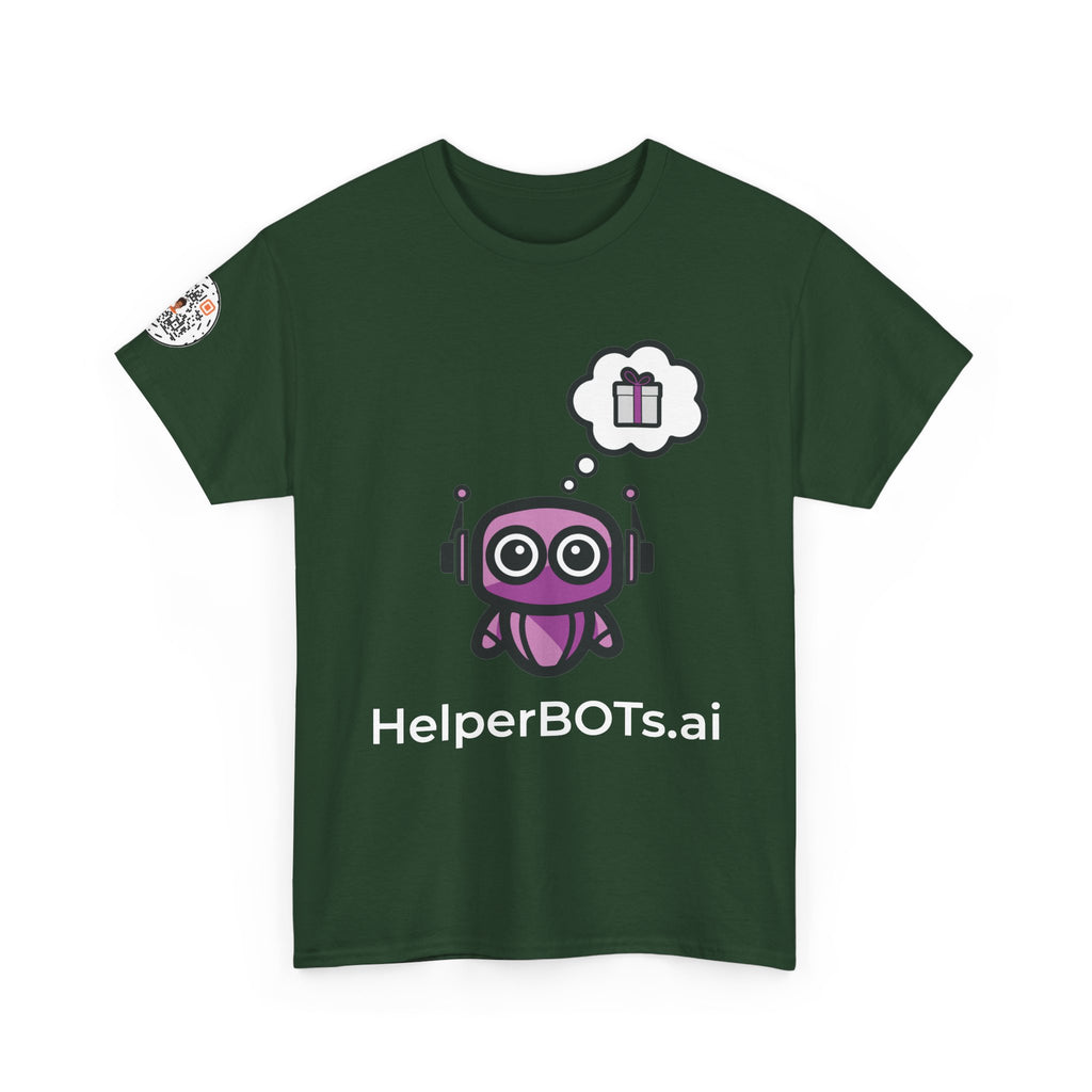 Unisex Love and Relationships BOT Heavy Cotton Tee (Dark Edition with White Print)