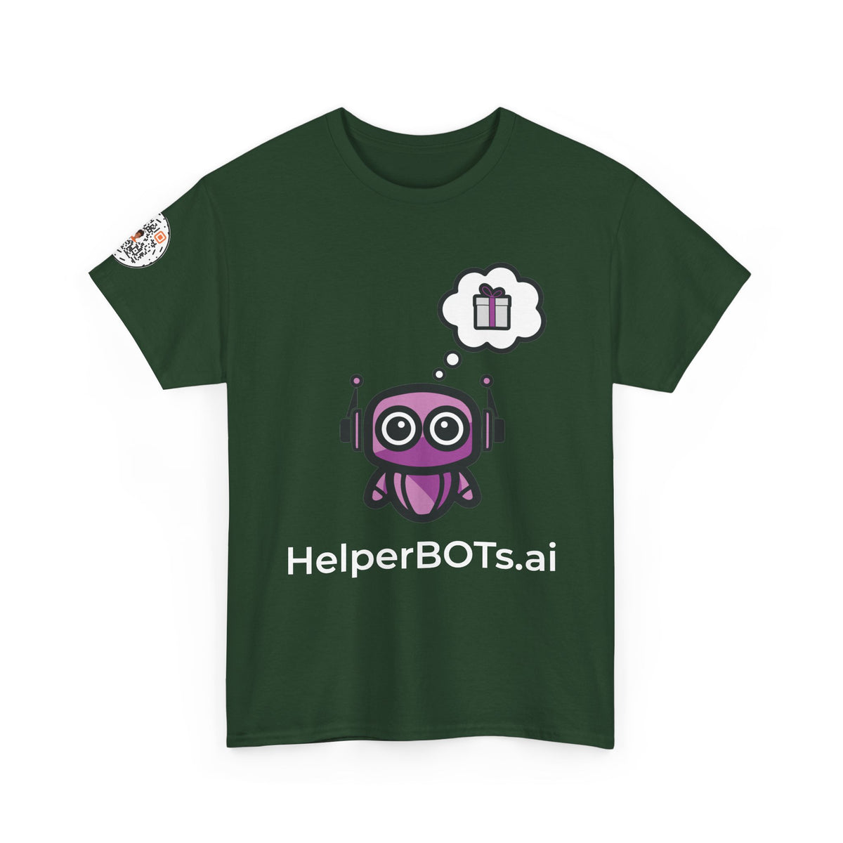 Unisex Love and Relationships BOT Heavy Cotton Tee (Dark Edition with White Print)